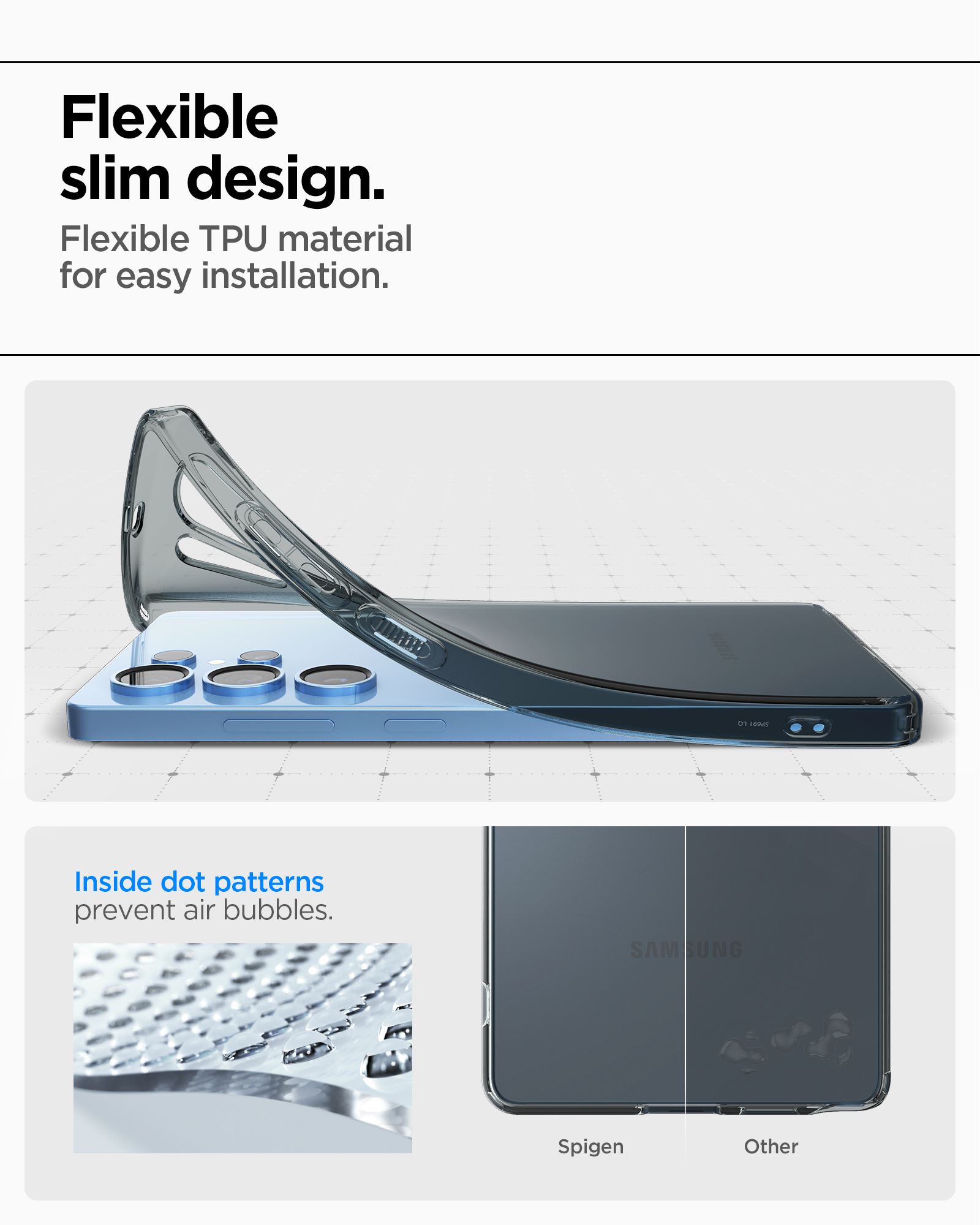 Spigen Liquid Crystal, space crystal - Samsung Galaxy S25 Ultra (16)