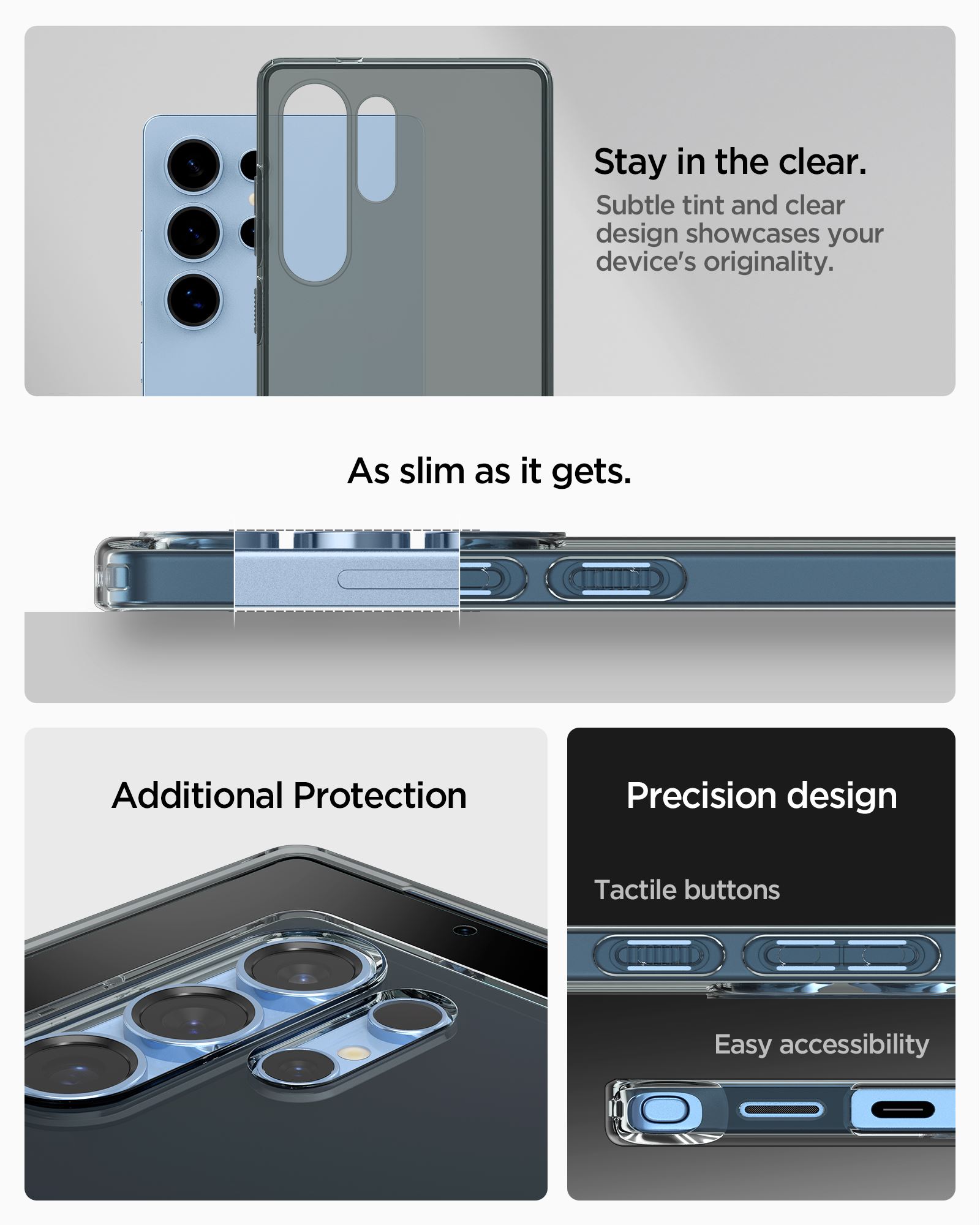 Spigen Liquid Crystal, space crystal - Samsung Galaxy S25 Ultra (17)