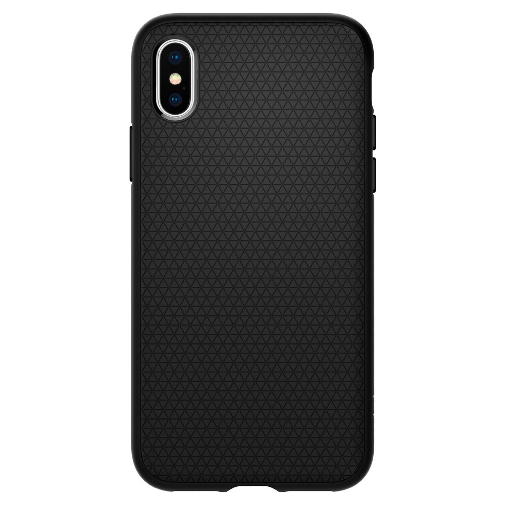 Spigen Liquid Air, black - iPhone XS/X (2)