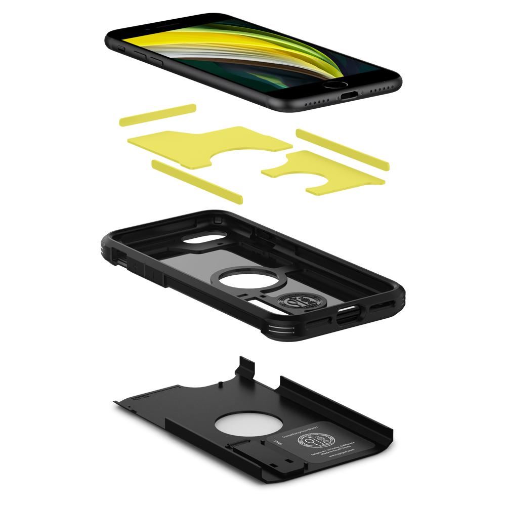 Spigen Tough Armor, black - iPhone SE (2)
