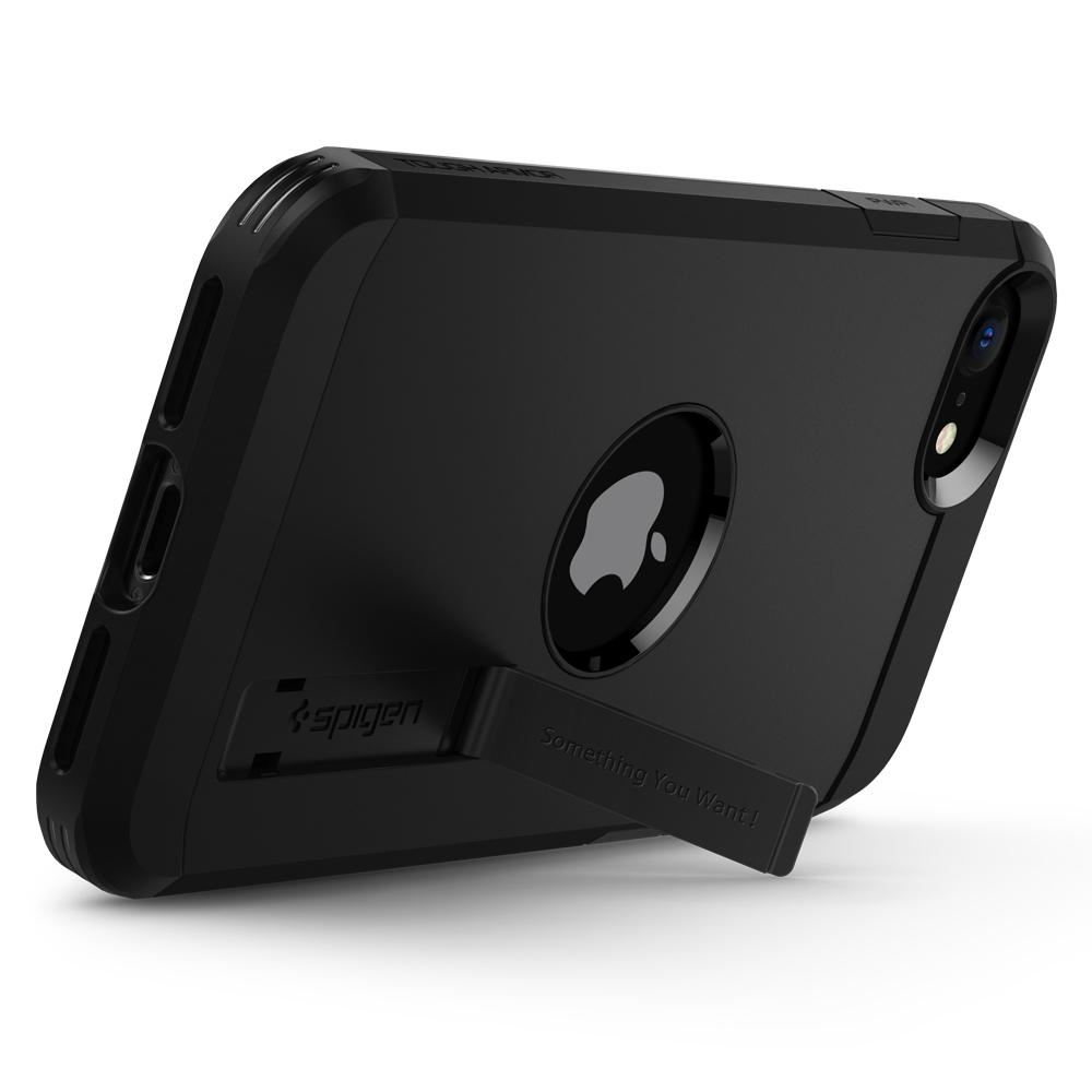 Spigen Tough Armor, black - iPhone SE (3)