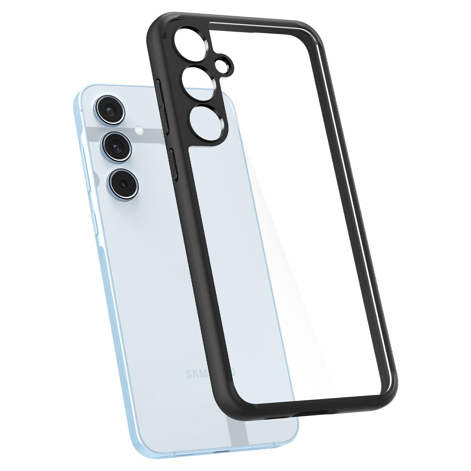 Spigen Ultra Hybrid, matte black - Samsung Galaxy A55 (7)