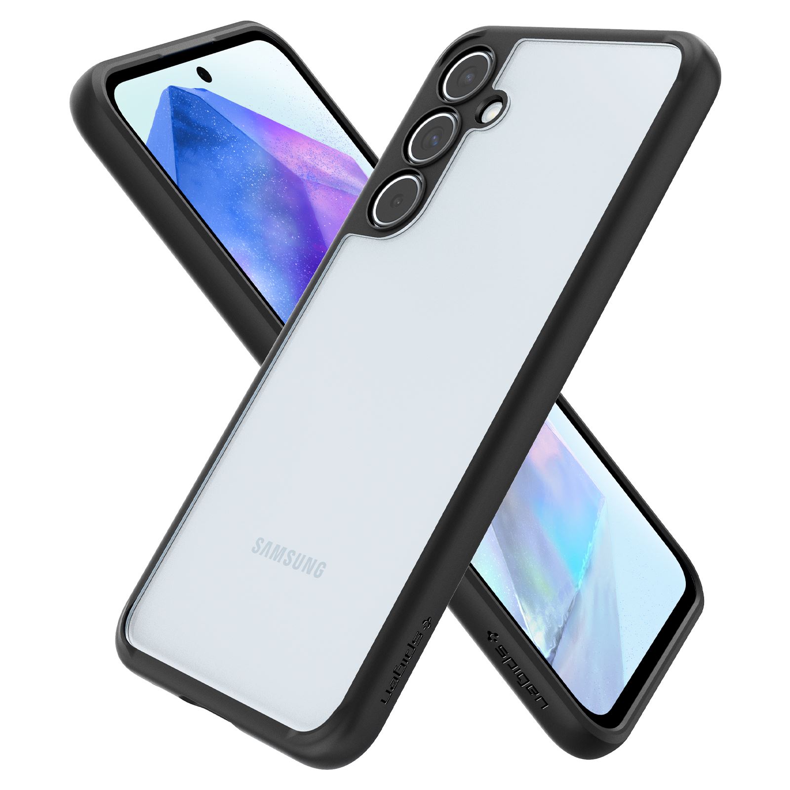 Spigen Ultra Hybrid, matte black - Samsung Galaxy A55 (8)