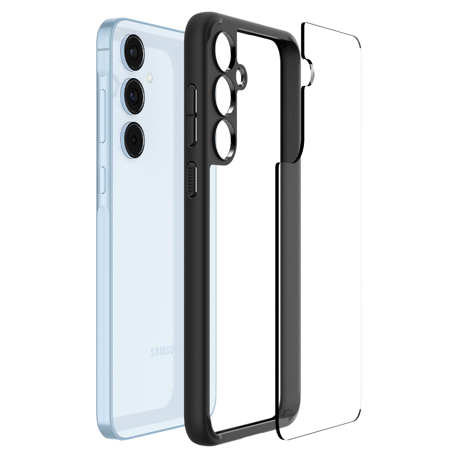 Spigen Ultra Hybrid, matte black - Samsung Galaxy A55 (9)