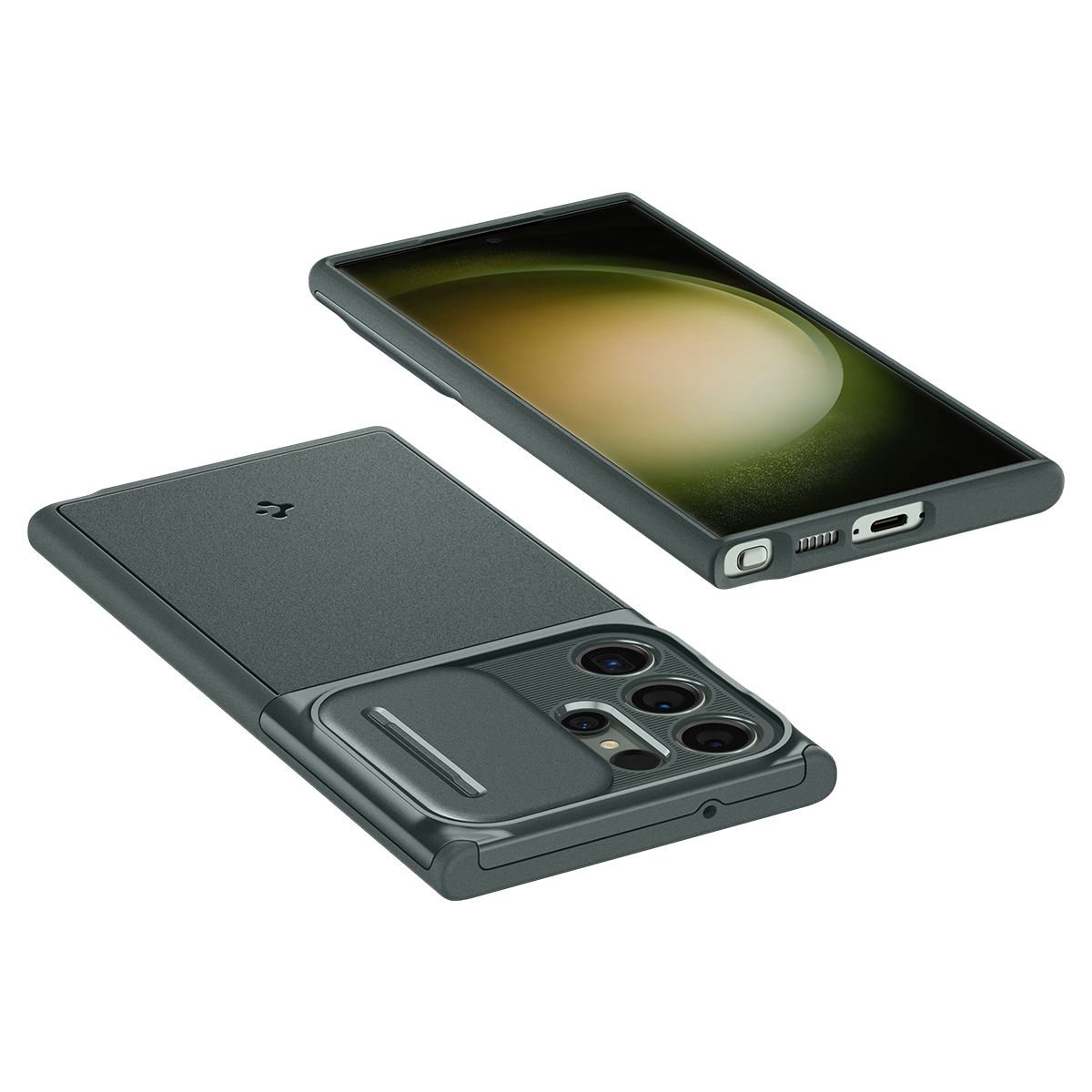 Spigen Optik Armor, abyss green - Samsung Galaxy S23 Ultra (10)
