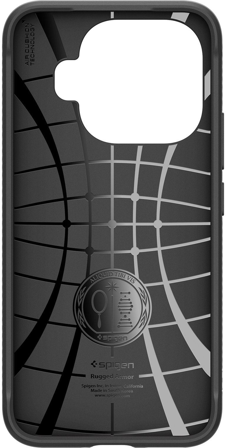 Spigen Rugged Armor, matte black - Xiaomi 15T Pro (3)