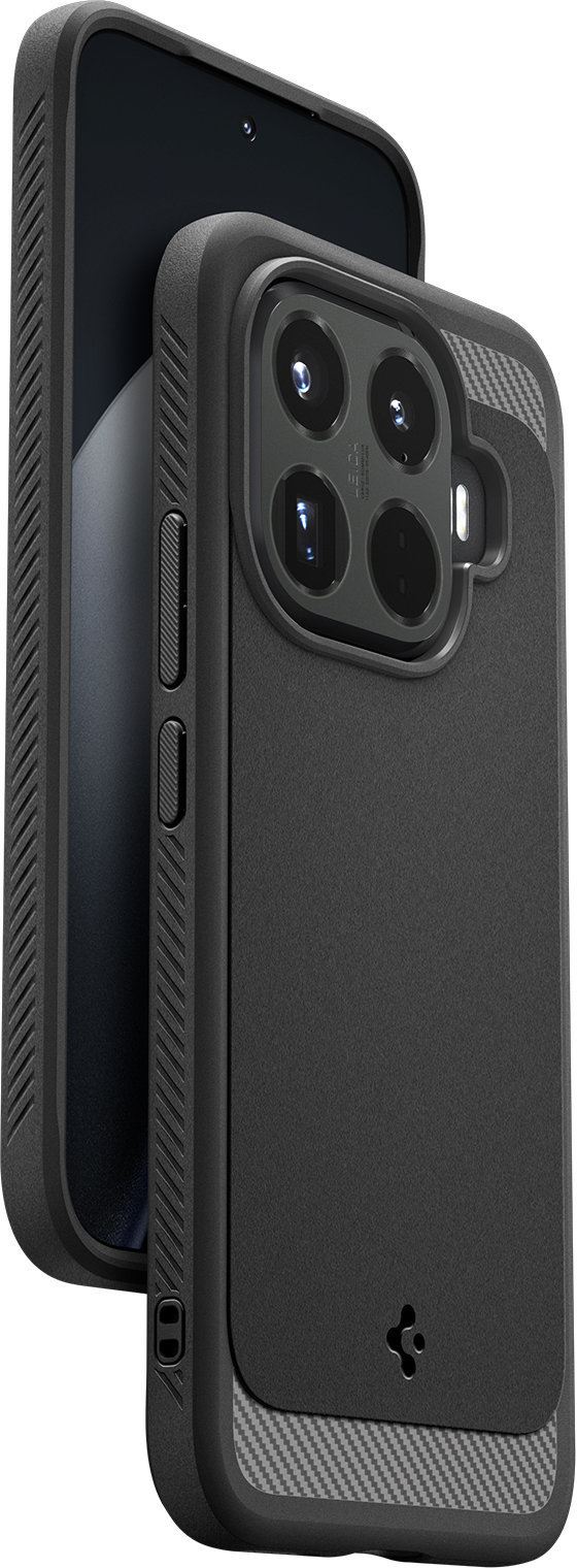 Spigen Rugged Armor, matte black - Xiaomi 15T Pro (8)