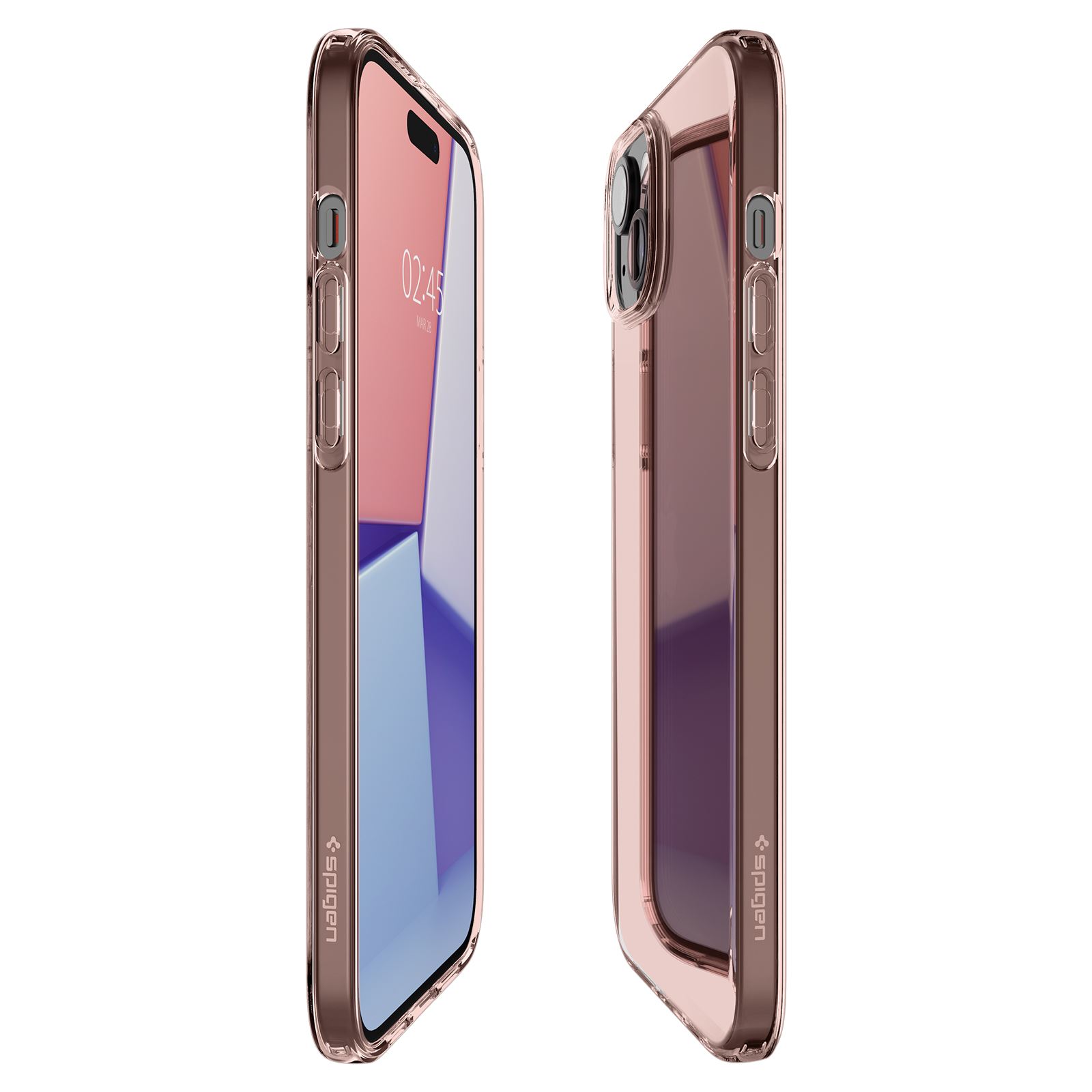 Spigen Crystal Flex, rose crystal - iPhone 15 Plus (13)