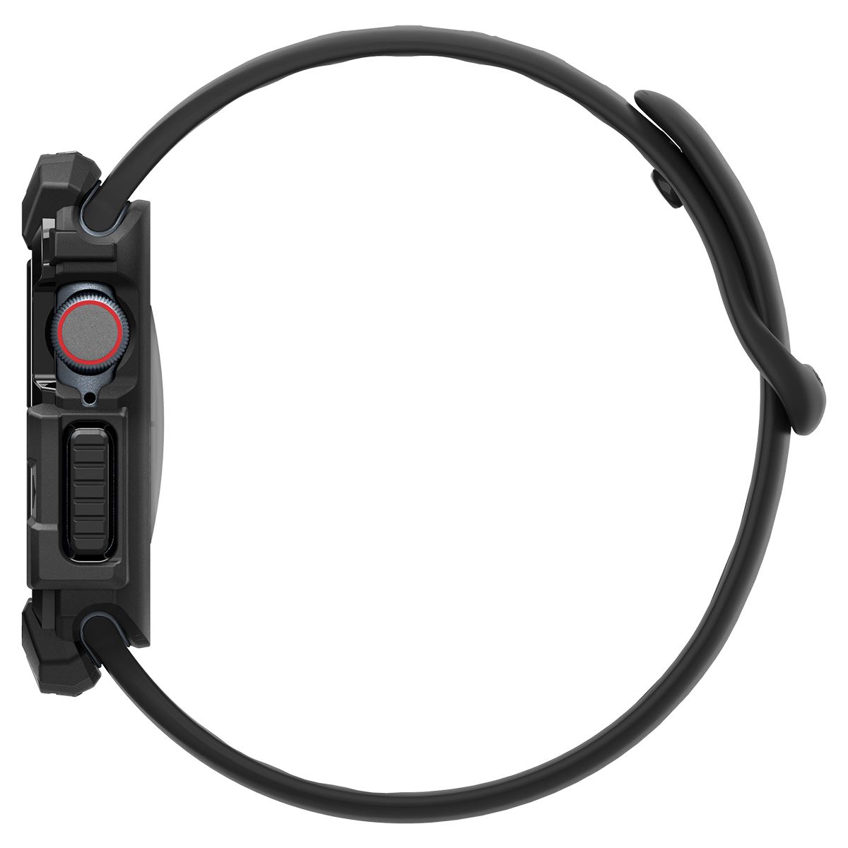 Spigen Rugged Armor, matte black - Apple Watch 11/10 46mm (4)