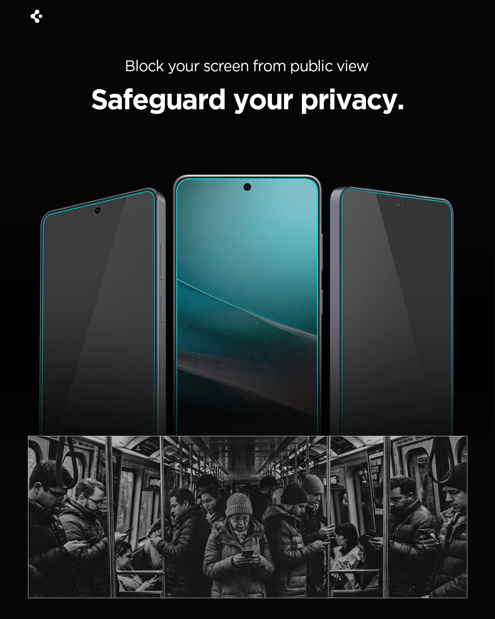 Spigen Glass tR EZ Fit Pro HD (Privacy) 2 Pack, transparency - Samsung Galaxy S26+ (19)