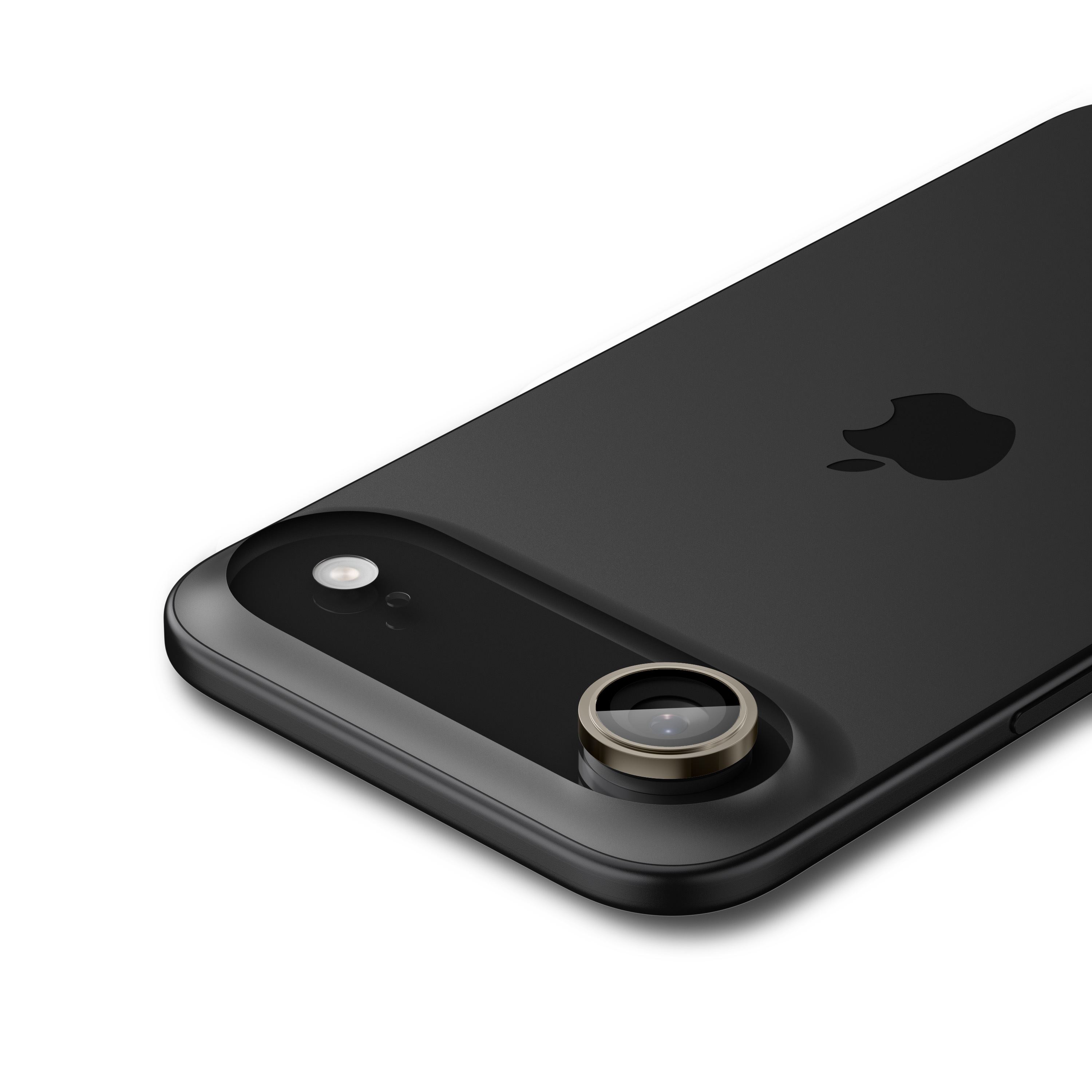 Spigen Glass tR EZ Fit Optik Pro 2 Pack, gold - iPhone Air (4)