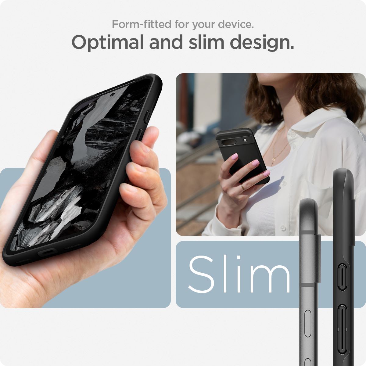 Spigen Thin Fit, black - Google Pixel 8a (5)