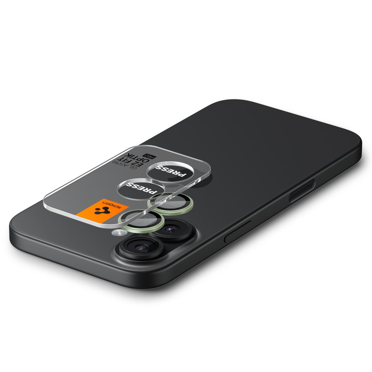 Spigen Glass tR EZ Fit Optik Pro 2 Pack, green - iPhone 17 (5)