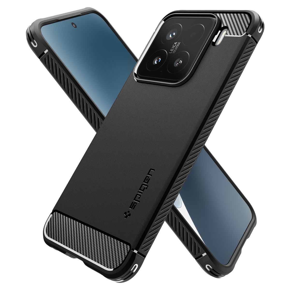 Spigen Rugged Armor, matte black - Xiaomi 15 (11)