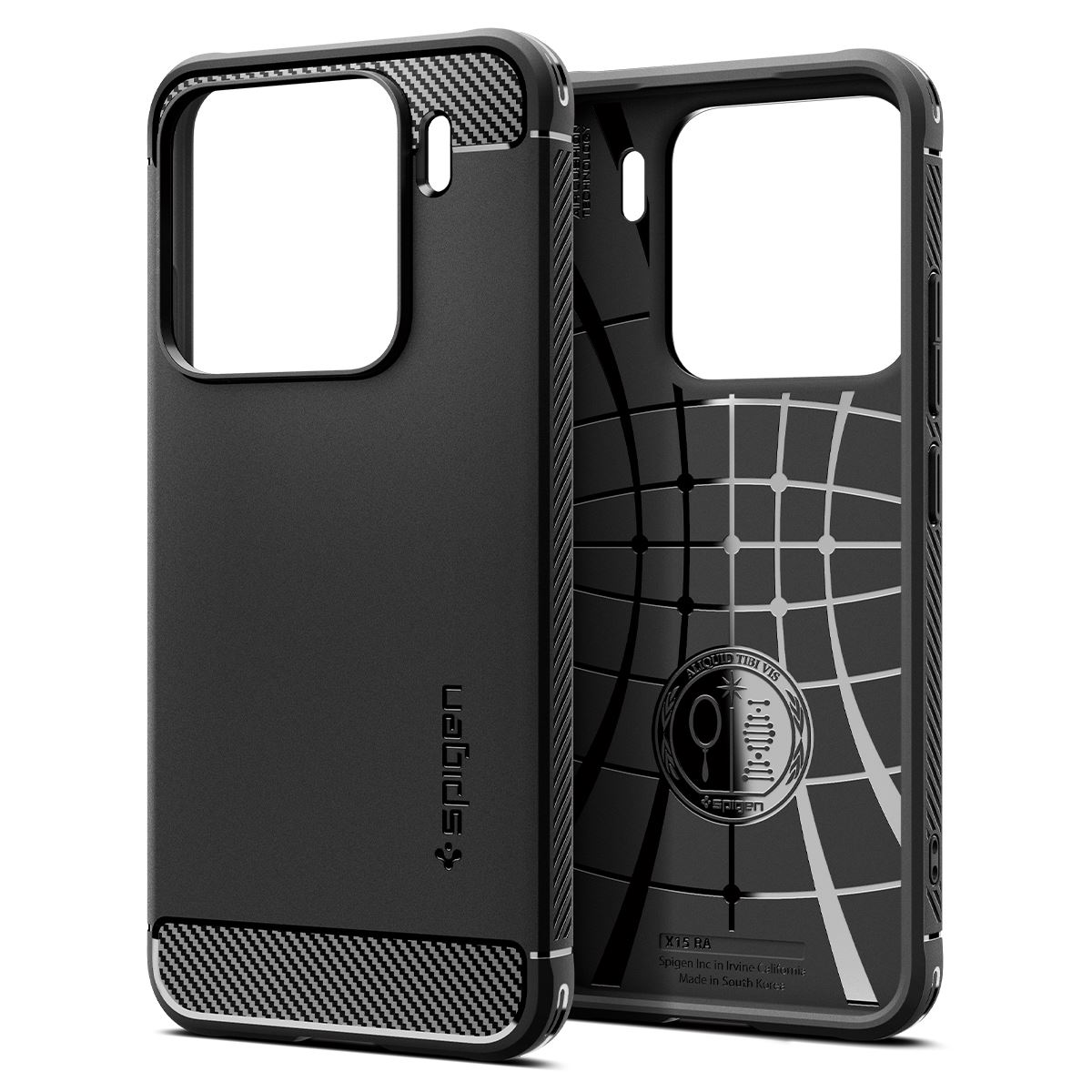Spigen Rugged Armor, matte black - Xiaomi 15 (2)