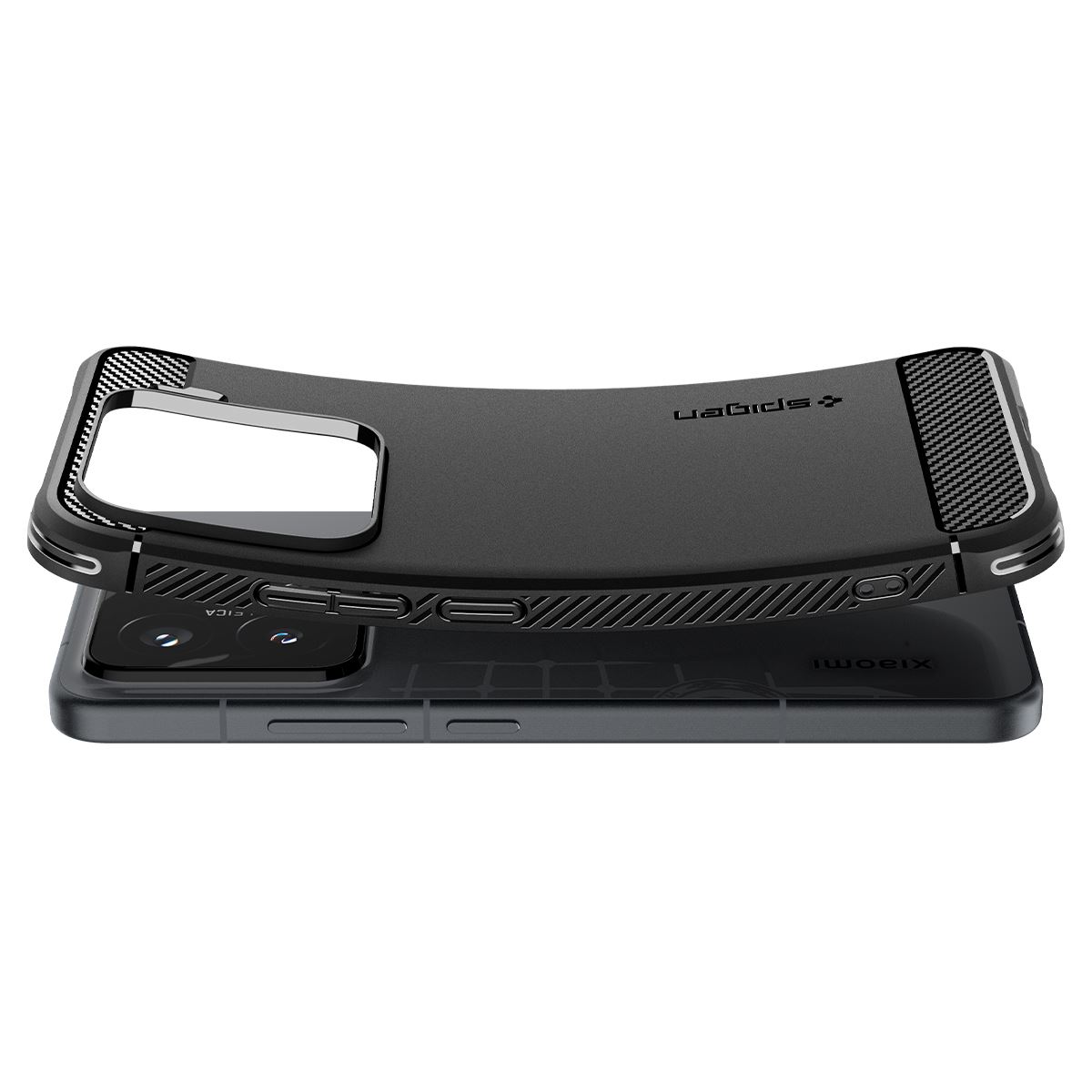Spigen Rugged Armor, matte black - Xiaomi 15 (8)