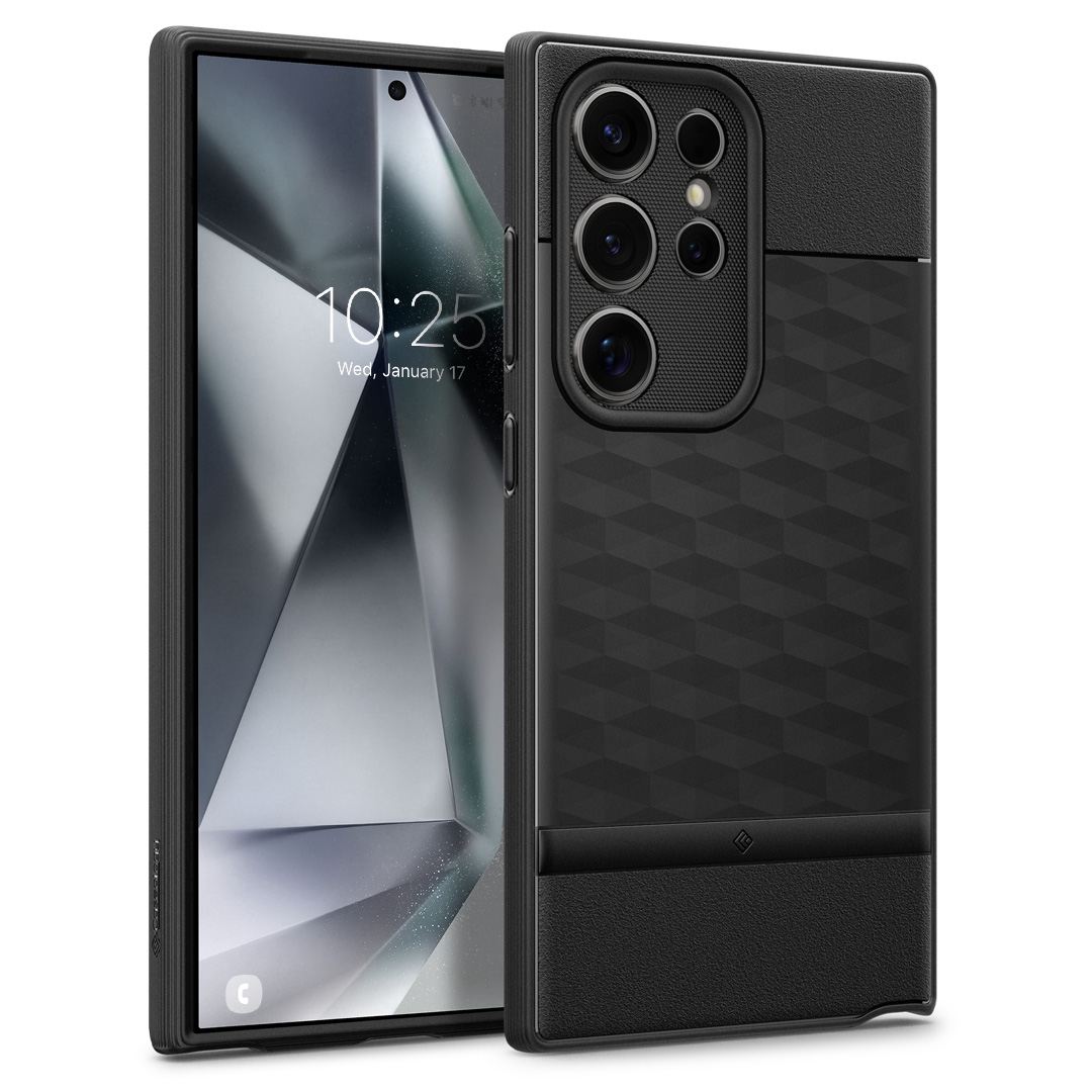 Spigen Caseology Parallax, matte black - Samsung Galaxy S24 Ultra (1)