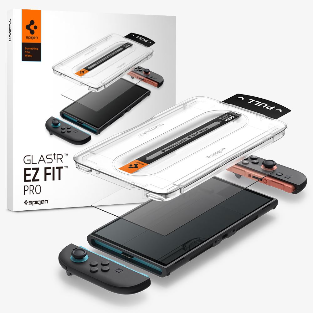 Spigen Glass tR EZ Fit Pro 2 Pack - Nintendo Switch 2