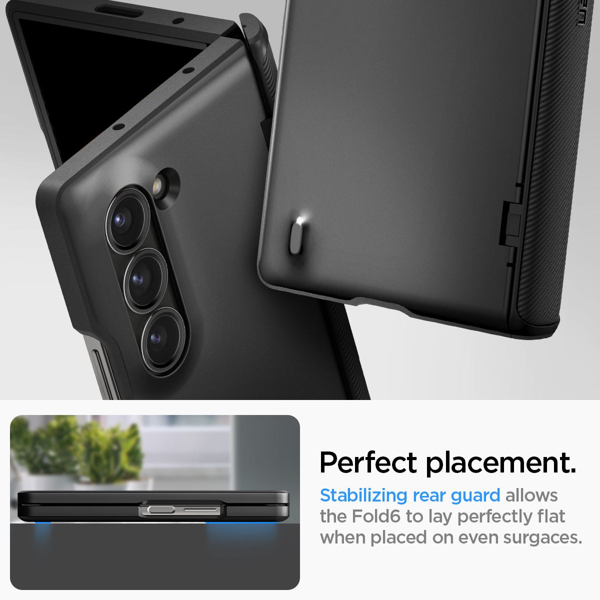 Spigen Slim Armor Pro, black - Samsung Galaxy Z Fold6 (13)