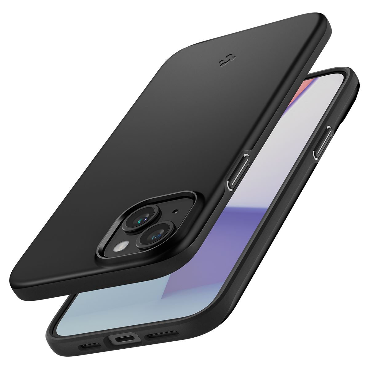 Spigen Thin Fit, black - iPhone 15 (7)