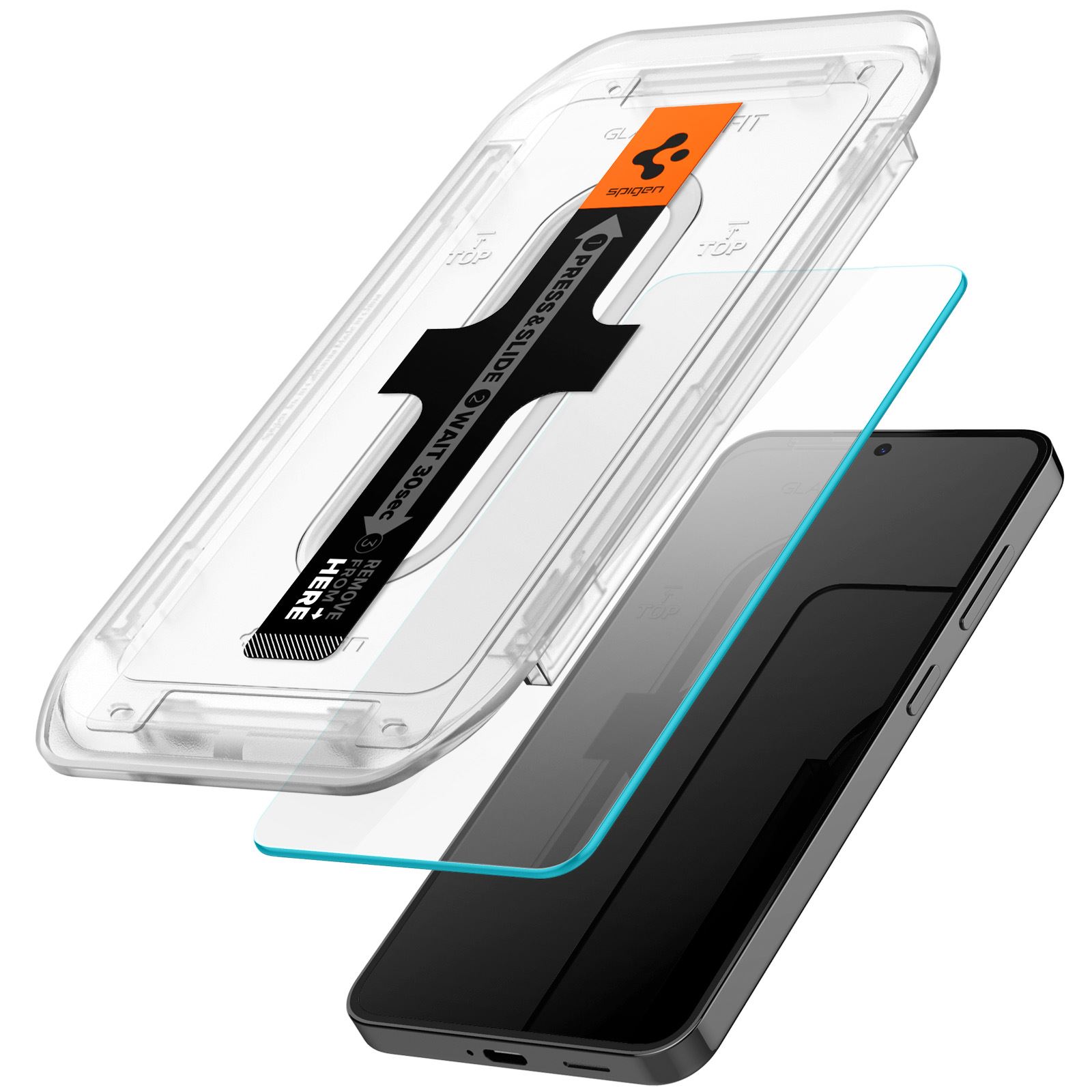 Spigen Glass tR EZ Fit HD Transparency 2 Pack - Samsung Galaxy S25+/S24+ (2)
