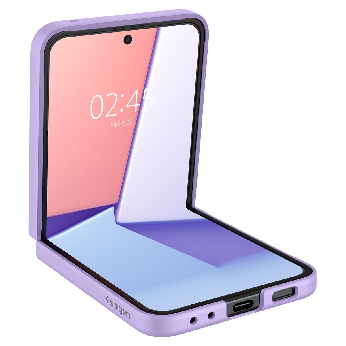 Spigen Air Skin, rose purple - Samsung Galaxy Z Flip5 (8)