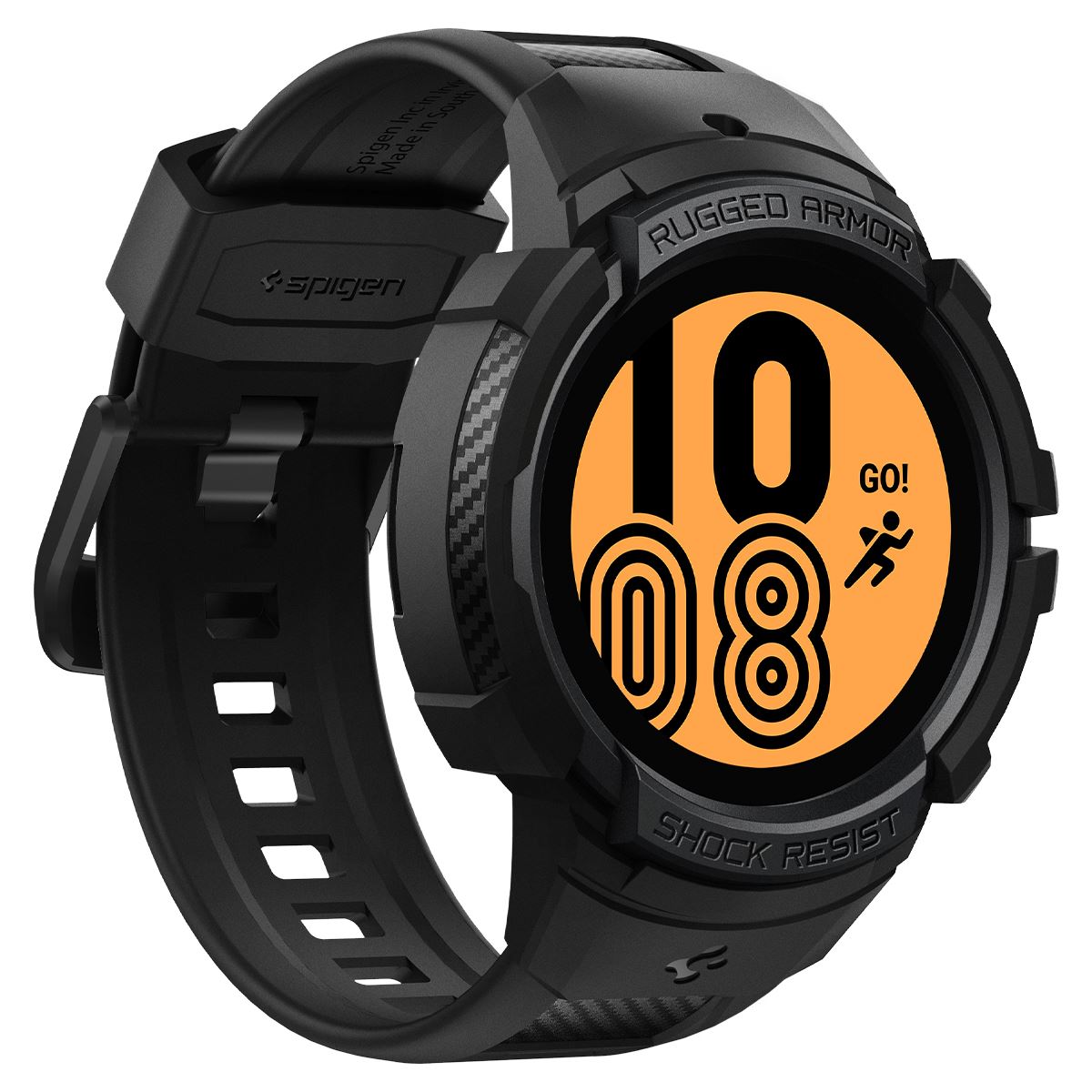 Spigen Rugged Armor Pro, black - Samsung Galaxy Watch5/Watch4 44mm (7)