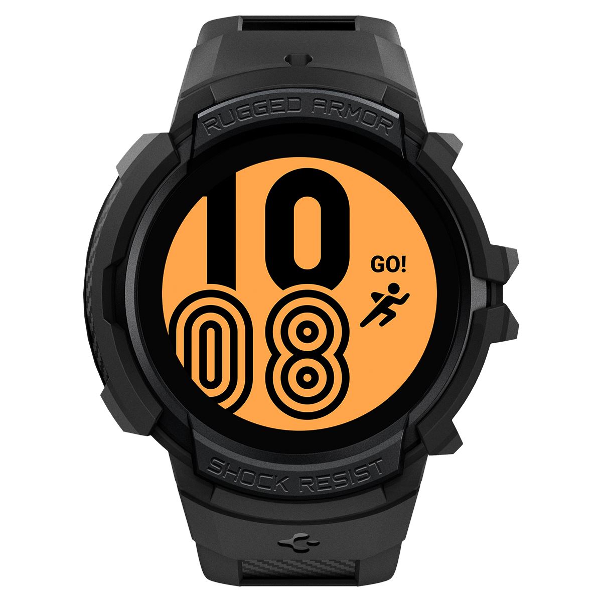Spigen Rugged Armor Pro, black - Samsung Galaxy Watch5/Watch4 44mm (8)