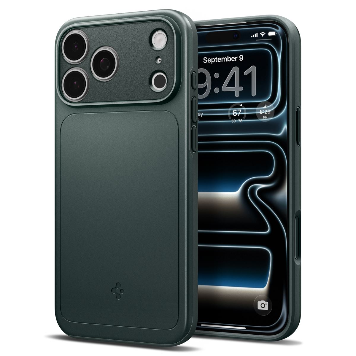 Spigen Thin Fit MagSafe, abyss green - iPhone 18 Pro Max/17 Pro Max (1)