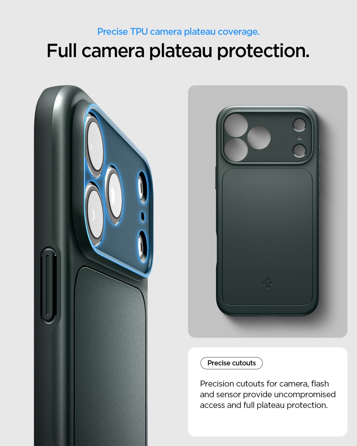 Spigen Thin Fit MagSafe, abyss green - iPhone 18 Pro Max/17 Pro Max (15)