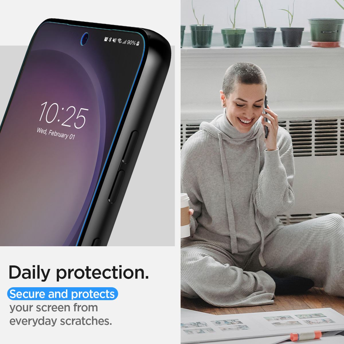 Spigen Film Neo Flex Solid 2 Pack - Samsung Galaxy S23+ (11)