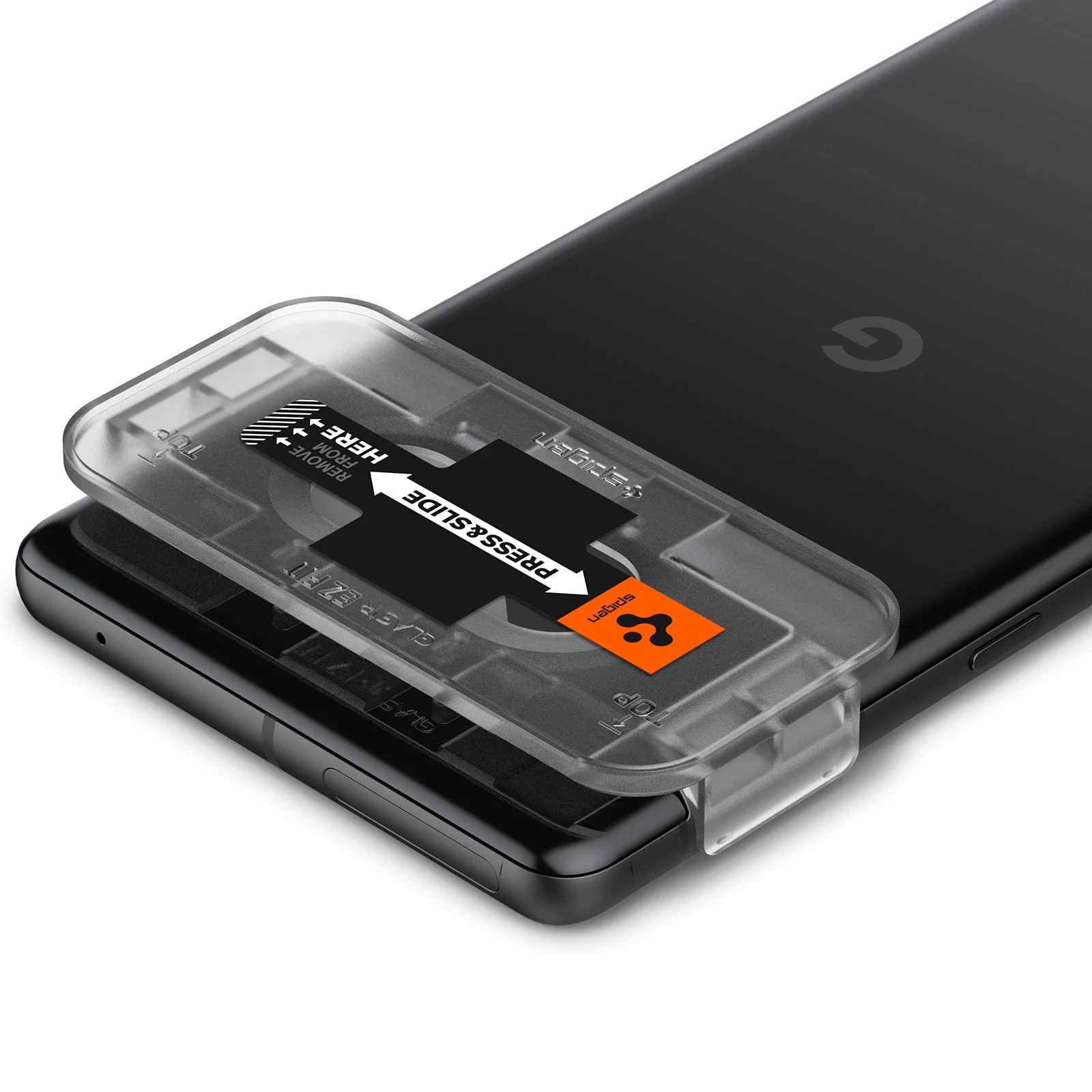 Spigen Glass Optik 2 Pack, black - Google Pixel 7 (2)