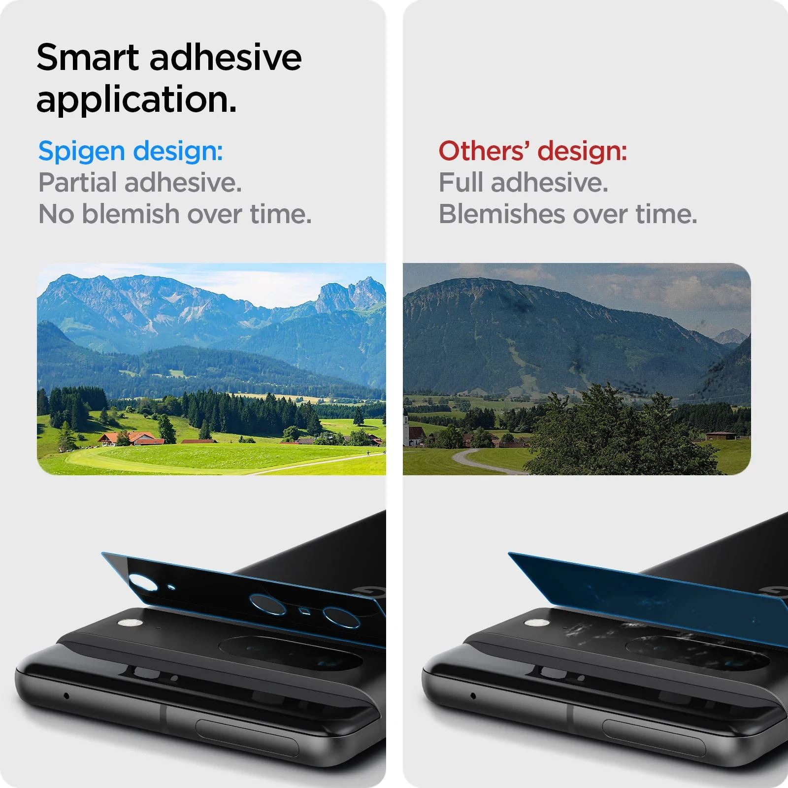 Spigen Glass Optik 2 Pack, black - Google Pixel 7 (8)