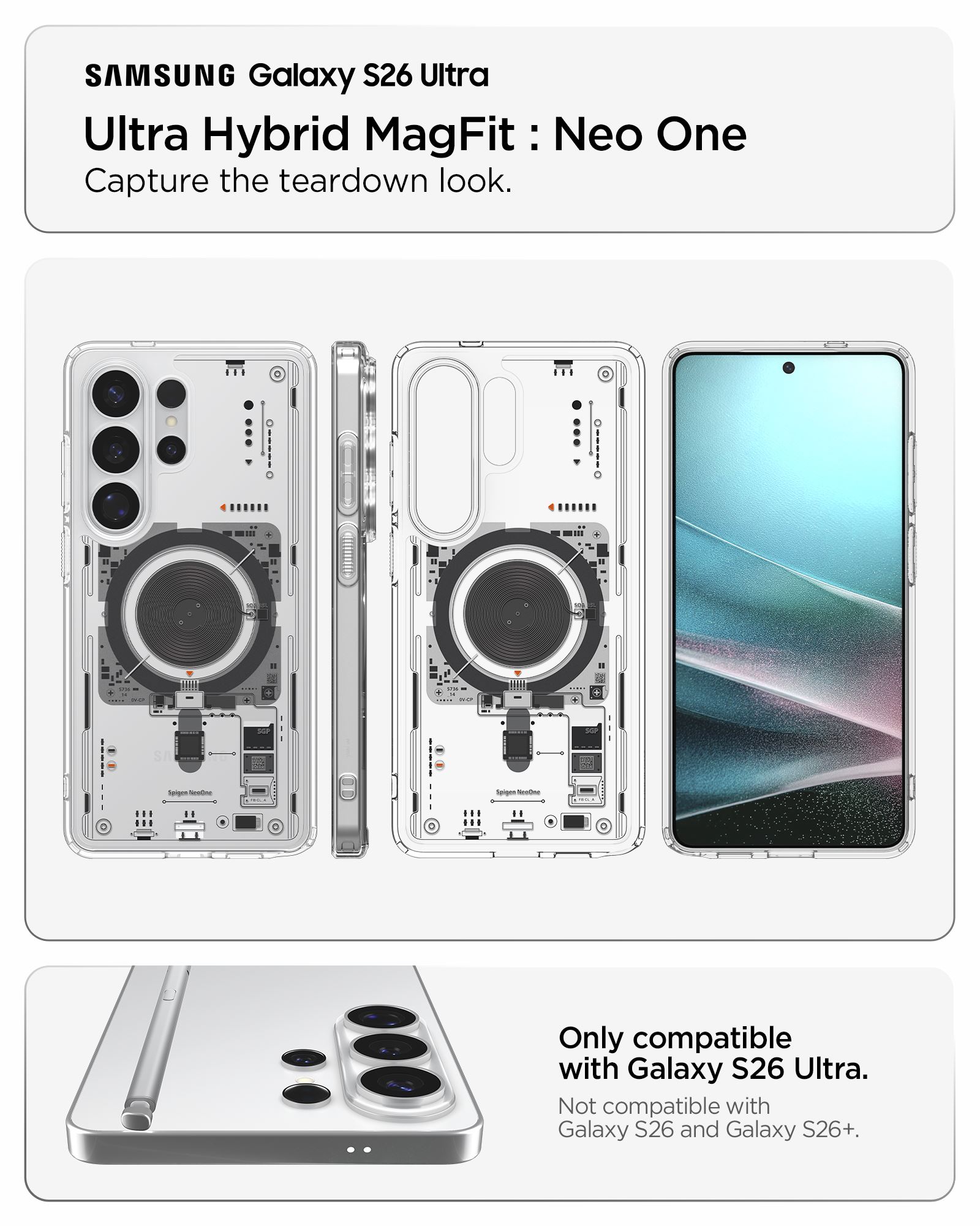 Spigen Ultra Hybrid MagSafe, neo one - Samsung Galaxy S26 Ultra (16)