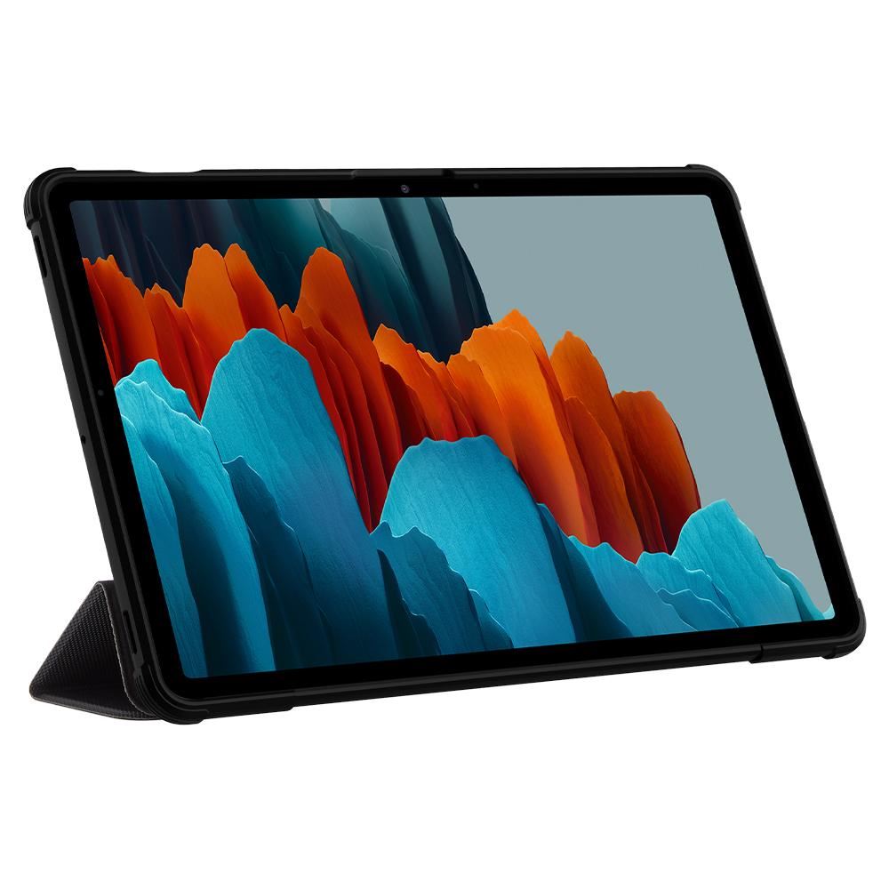 Spigen Rugged Armor Pro, black - Samsung Galaxy Tab S7/S8 (3)