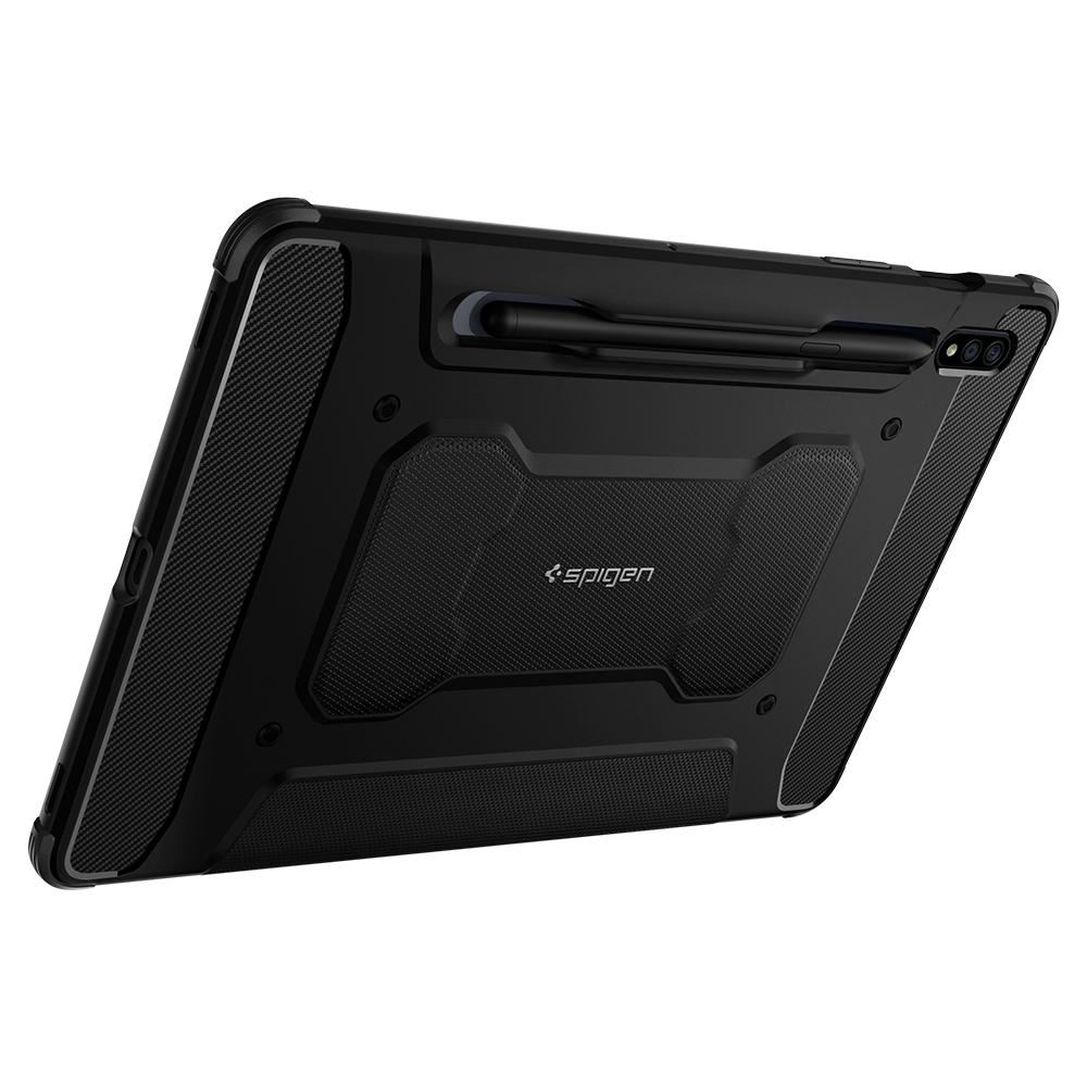 Spigen Rugged Armor Pro, black - Samsung Galaxy Tab S7/S8 (5)