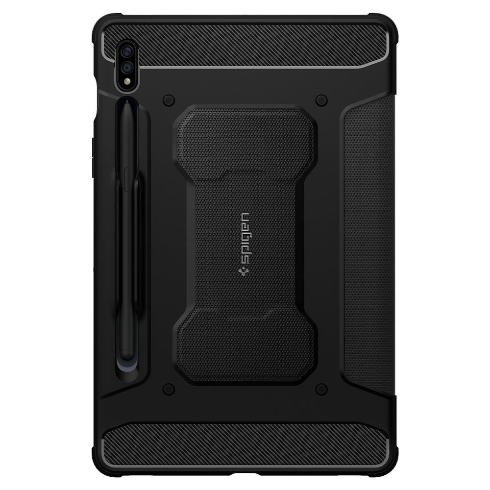 Spigen Rugged Armor Pro, black - Samsung Galaxy Tab S7/S8 (6)