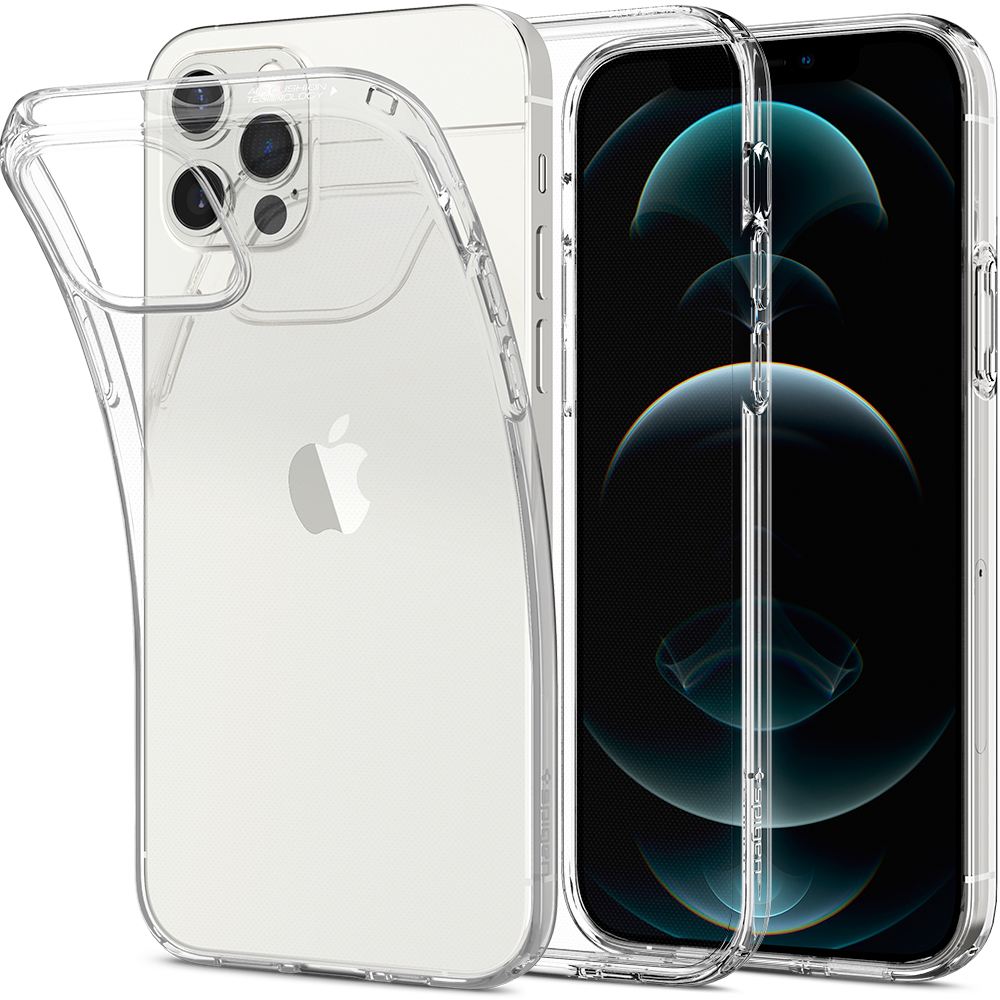Spigen Liquid Crystal, clear - iPhone 12/Pro (1)