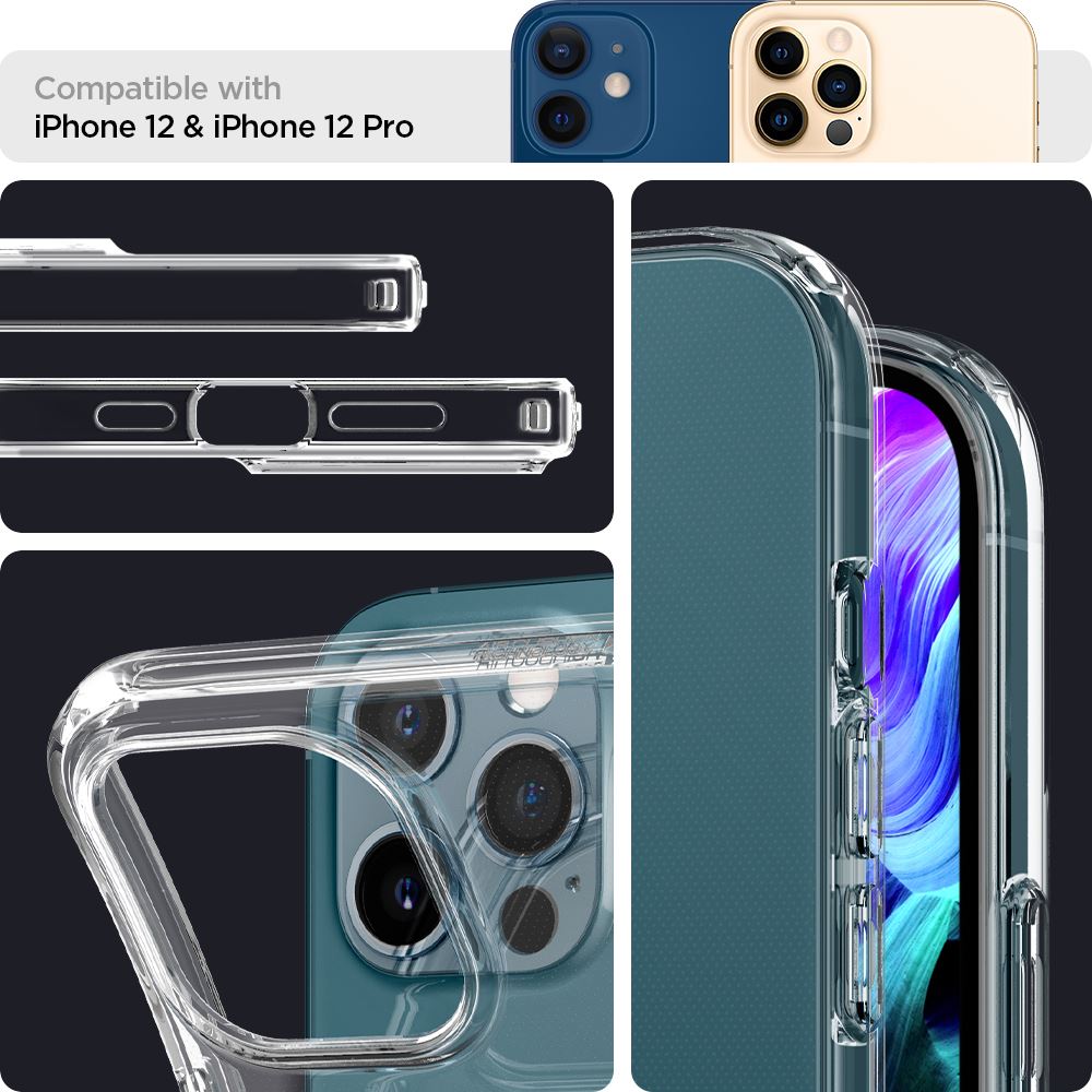 Spigen Liquid Crystal, clear - iPhone 12/Pro (9)
