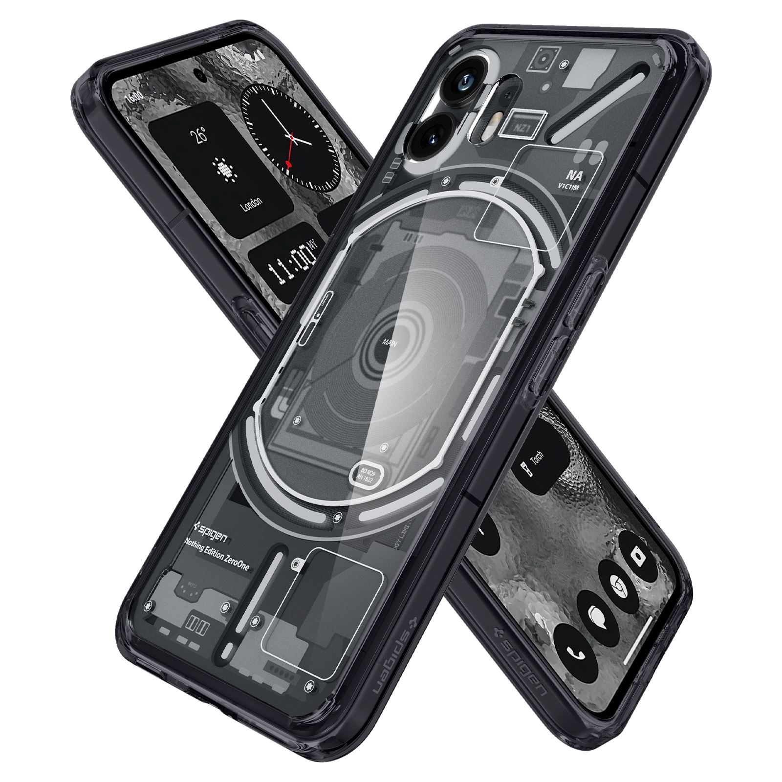 Spigen Ultra Hybrid, zero one - Nothing Phone (2) (11)