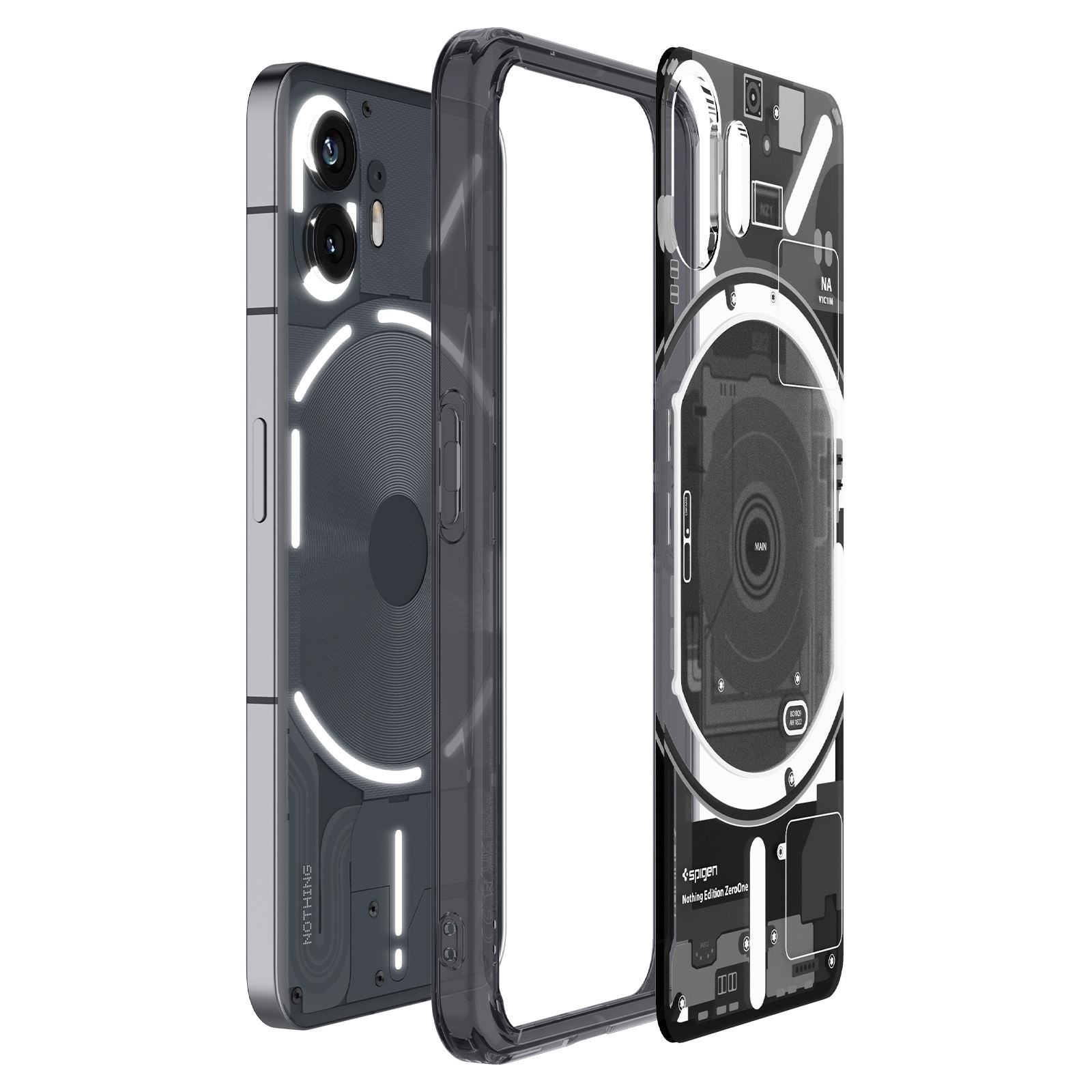 Spigen Ultra Hybrid, zero one - Nothing Phone (2) (2)