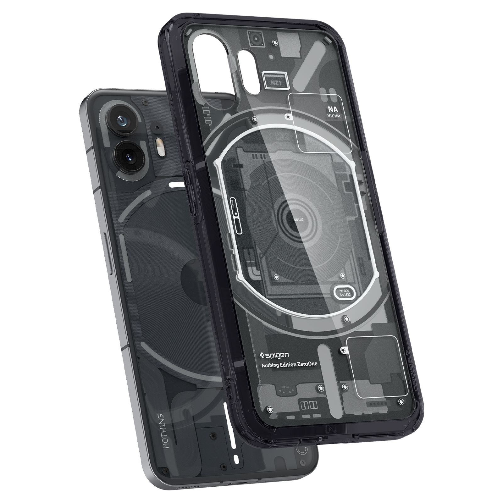 Spigen Ultra Hybrid, zero one - Nothing Phone (2) (9)