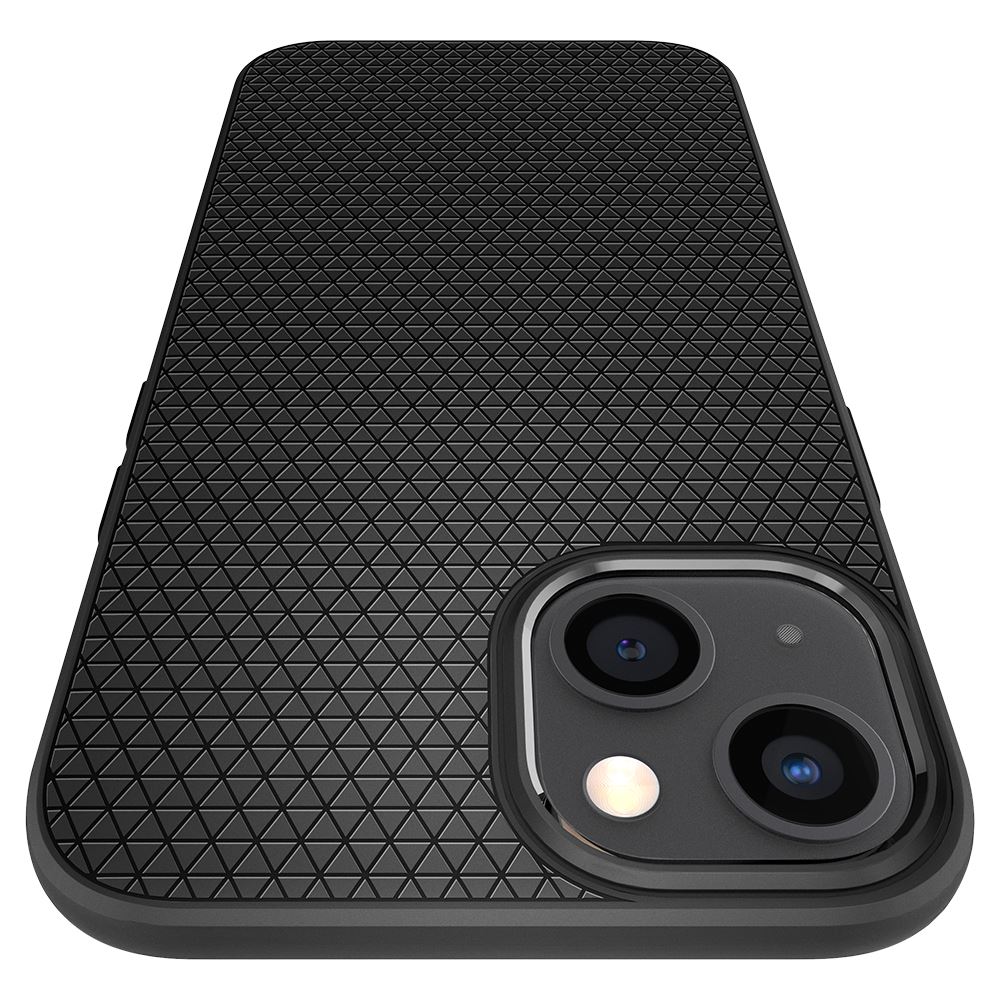 Spigen Liquid Air, matte black - iPhone 13 mini (5)