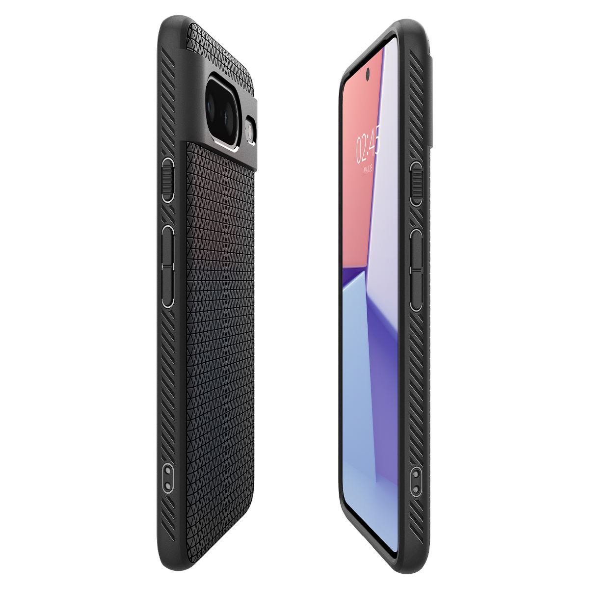Spigen Liquid Air, matte black - Google Pixel 8 (10)
