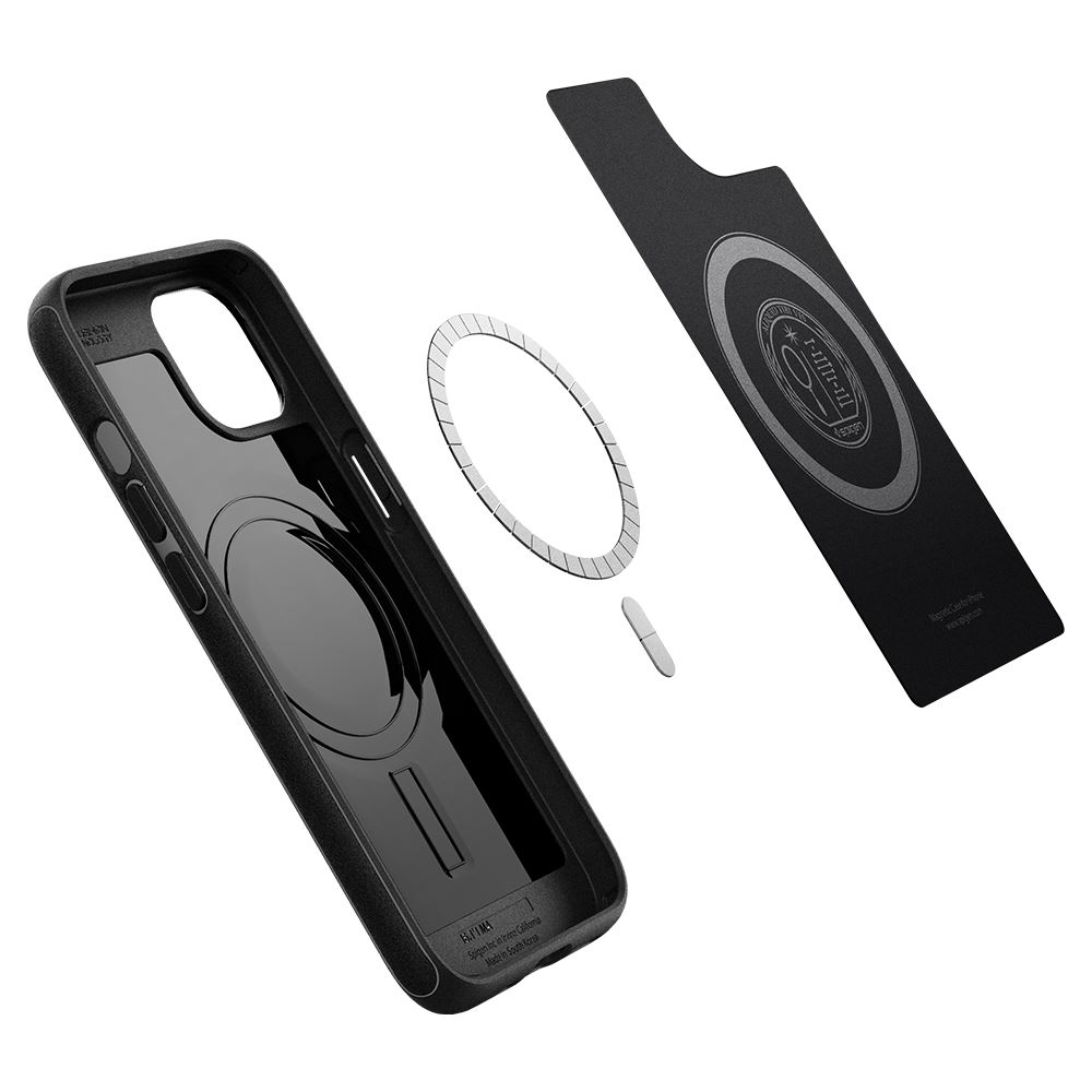 Spigen Mag Armor, matte black - iPhone 13 (7)