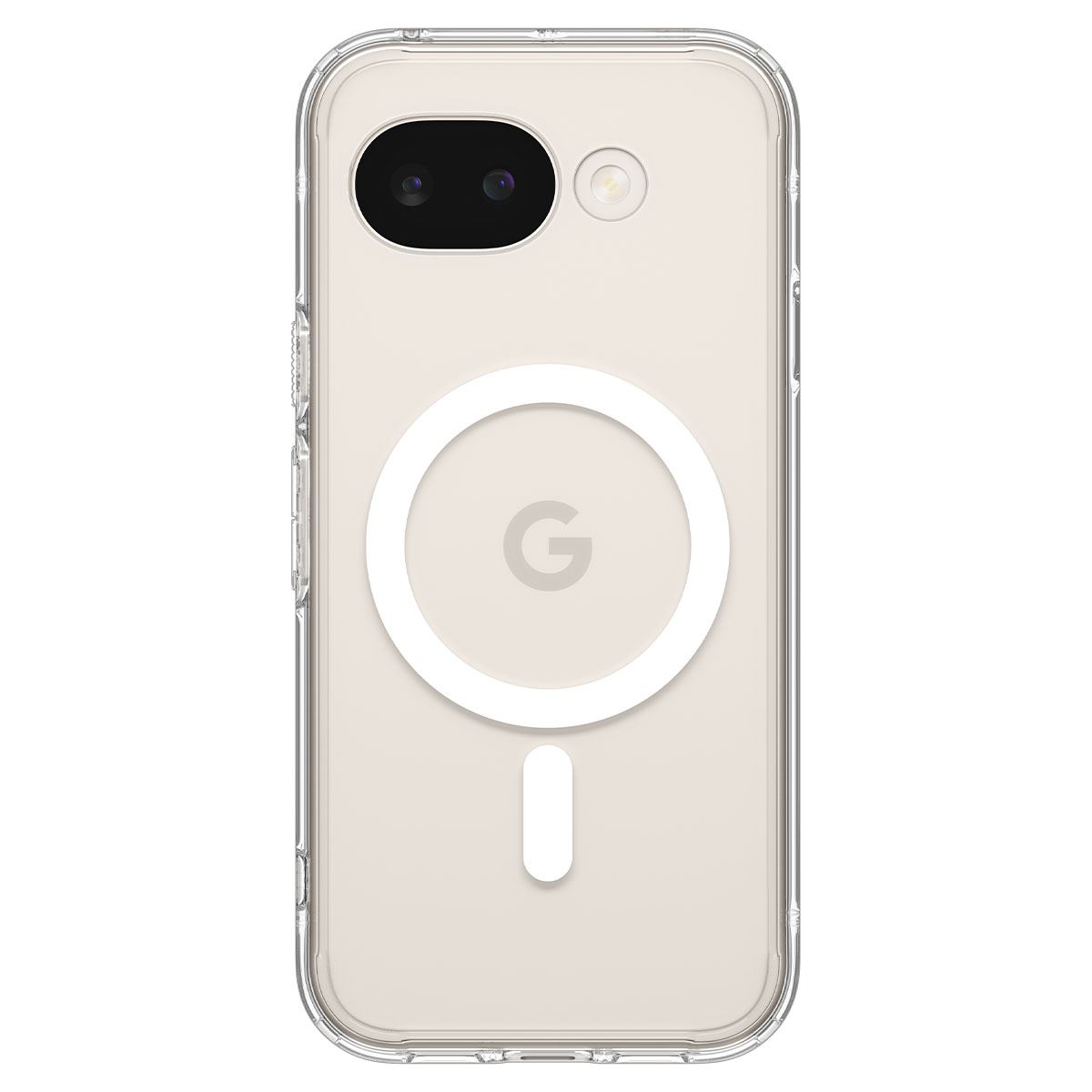 Spigen Ultra Hybrid MagSafe, clear white - Google Pixel 10a (2)