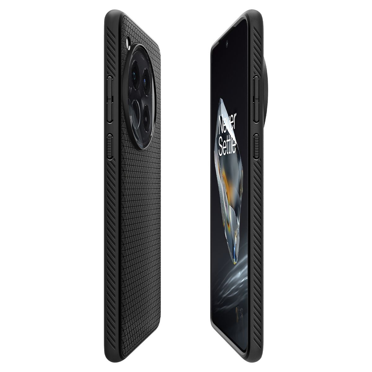 Spigen Liquid Air, matte black - OnePlus 12 (11)