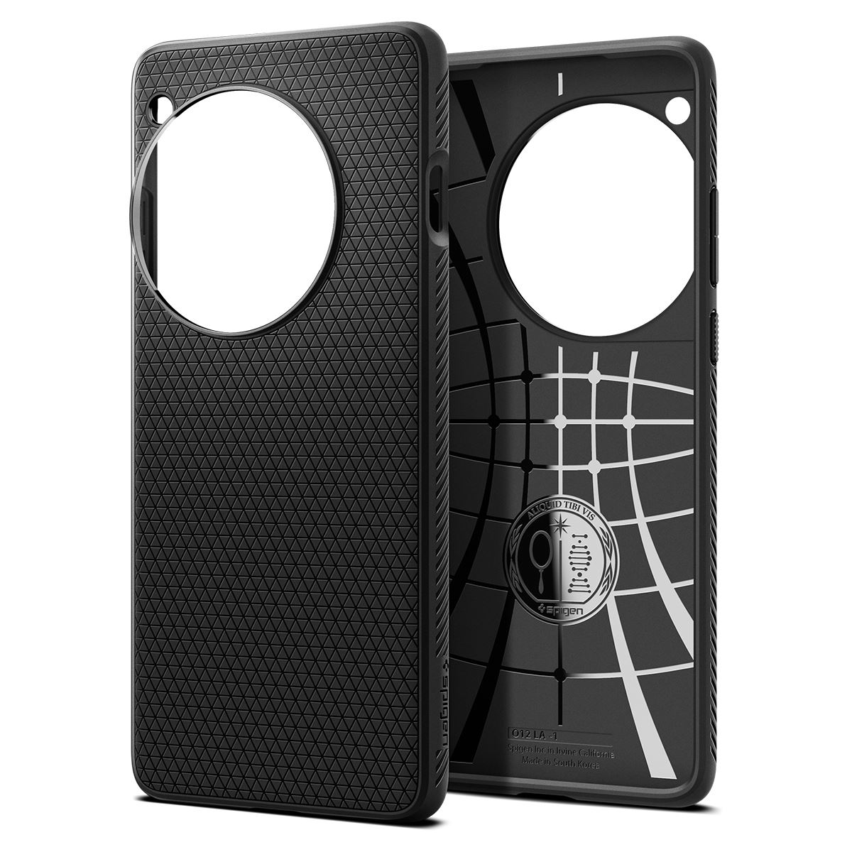 Spigen Liquid Air, matte black - OnePlus 12 (5)