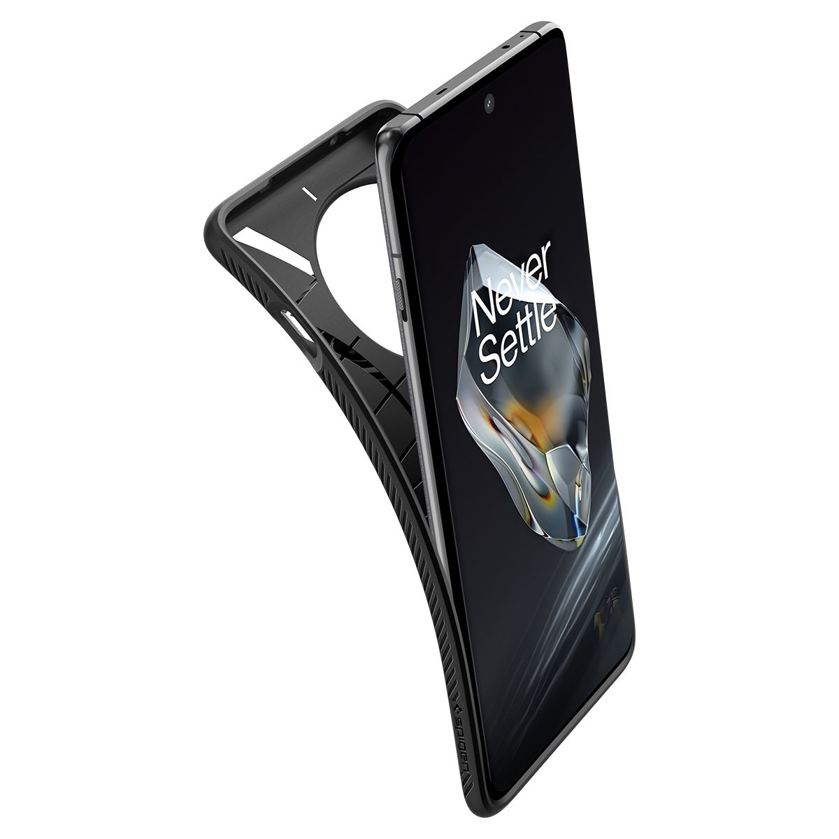 Spigen Liquid Air, matte black - OnePlus 12 (8)