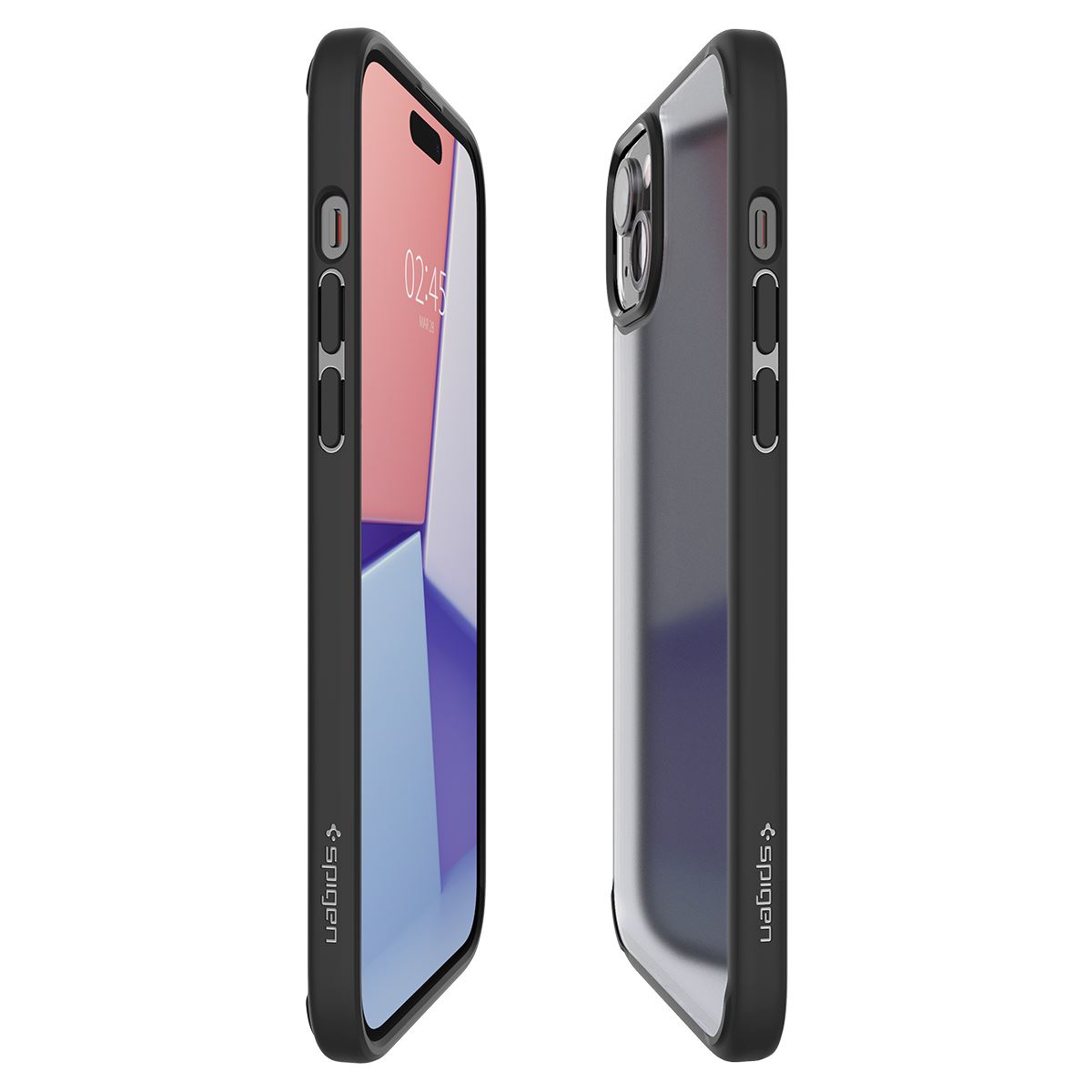 Spigen Ultra Hybrid, frost black - iPhone 15 Plus (9)